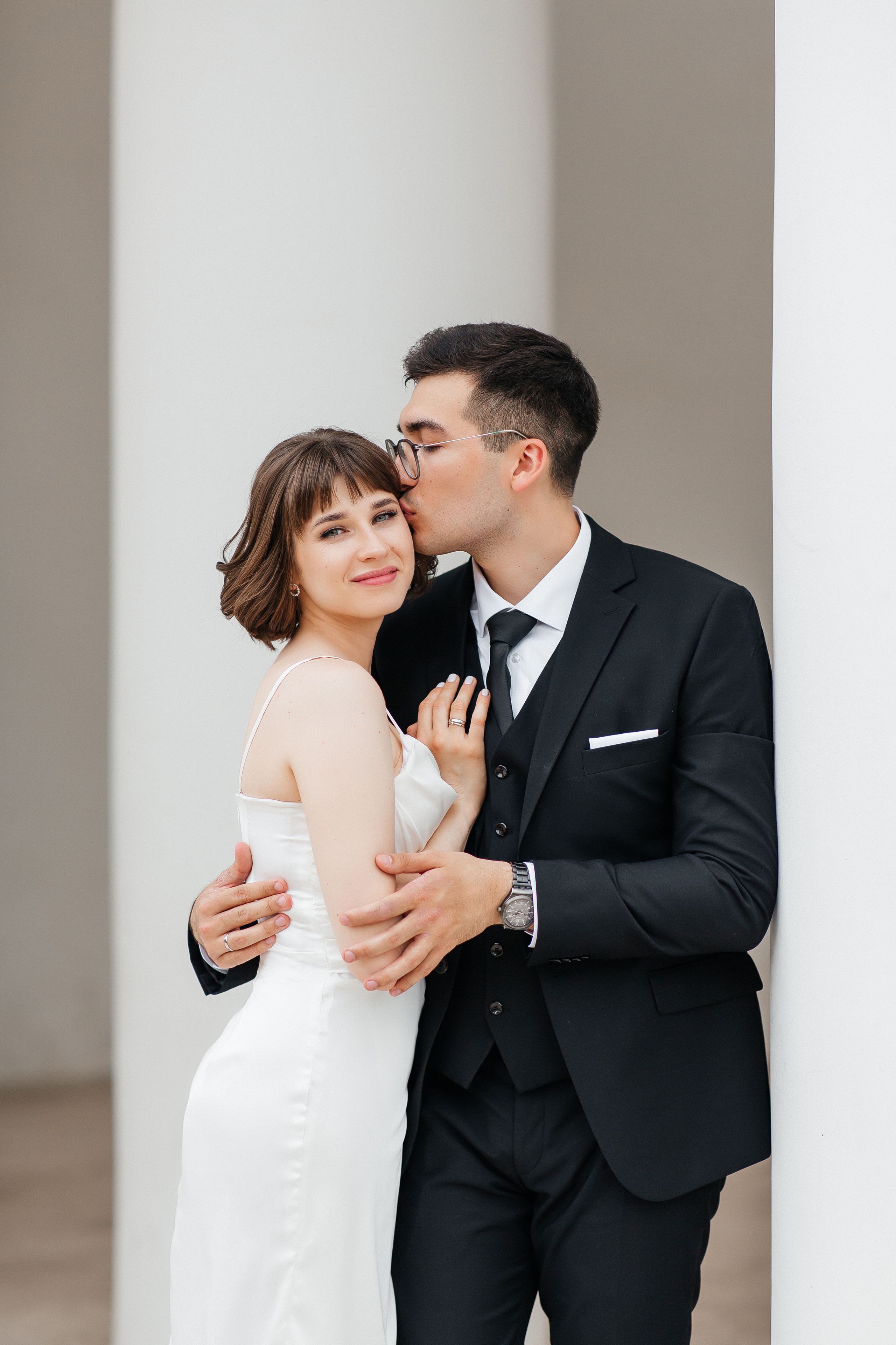 Свадебная фотосессия в парке Кузьминки