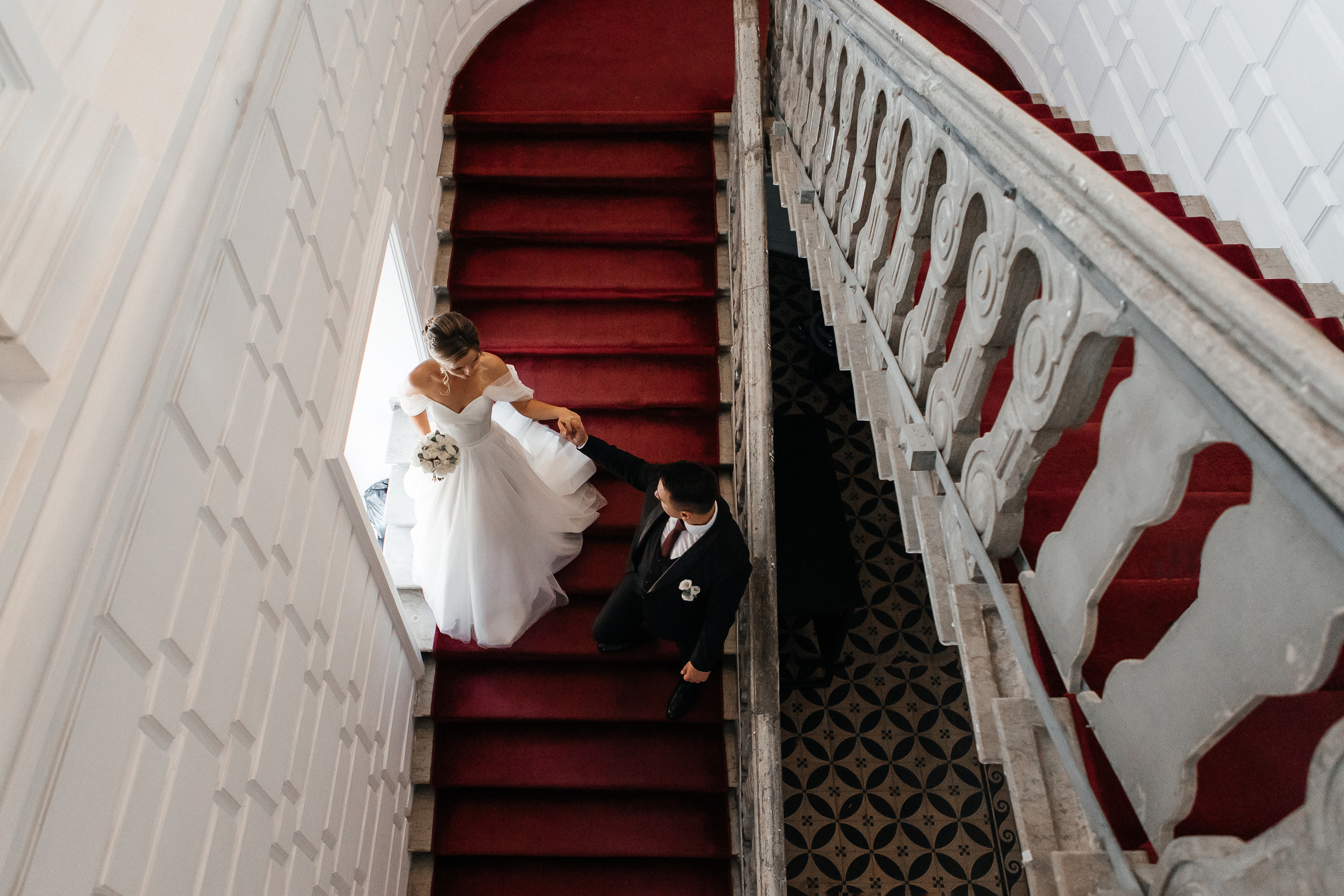 Свадебная фотосессия в особняке Спиридонова