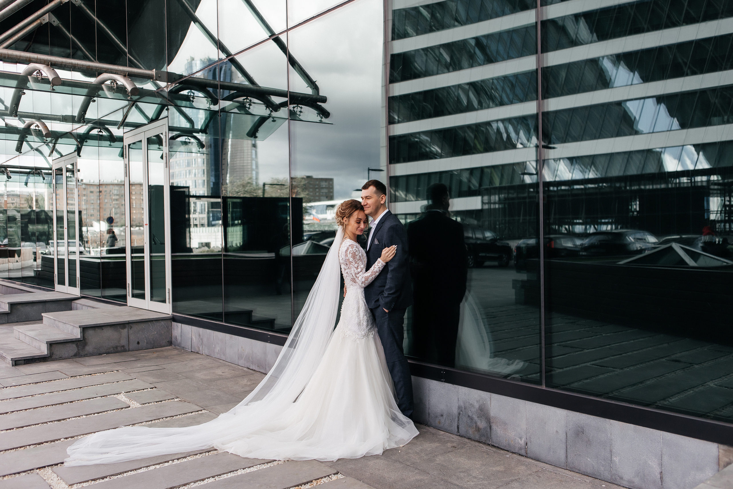 Свадебная фотосъёмка в Москве-Сити