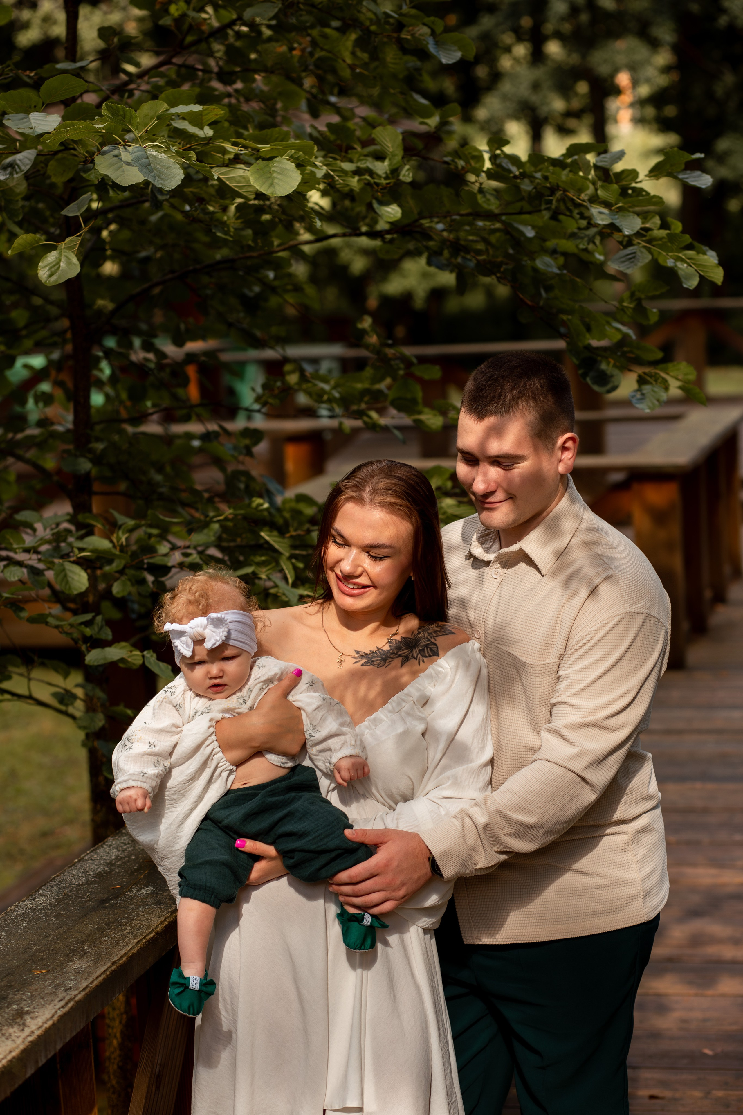 Анастасия, Денис и Варвара. Женский и семейный фотограф в Москве и Юхнове Татьяна Анисимова