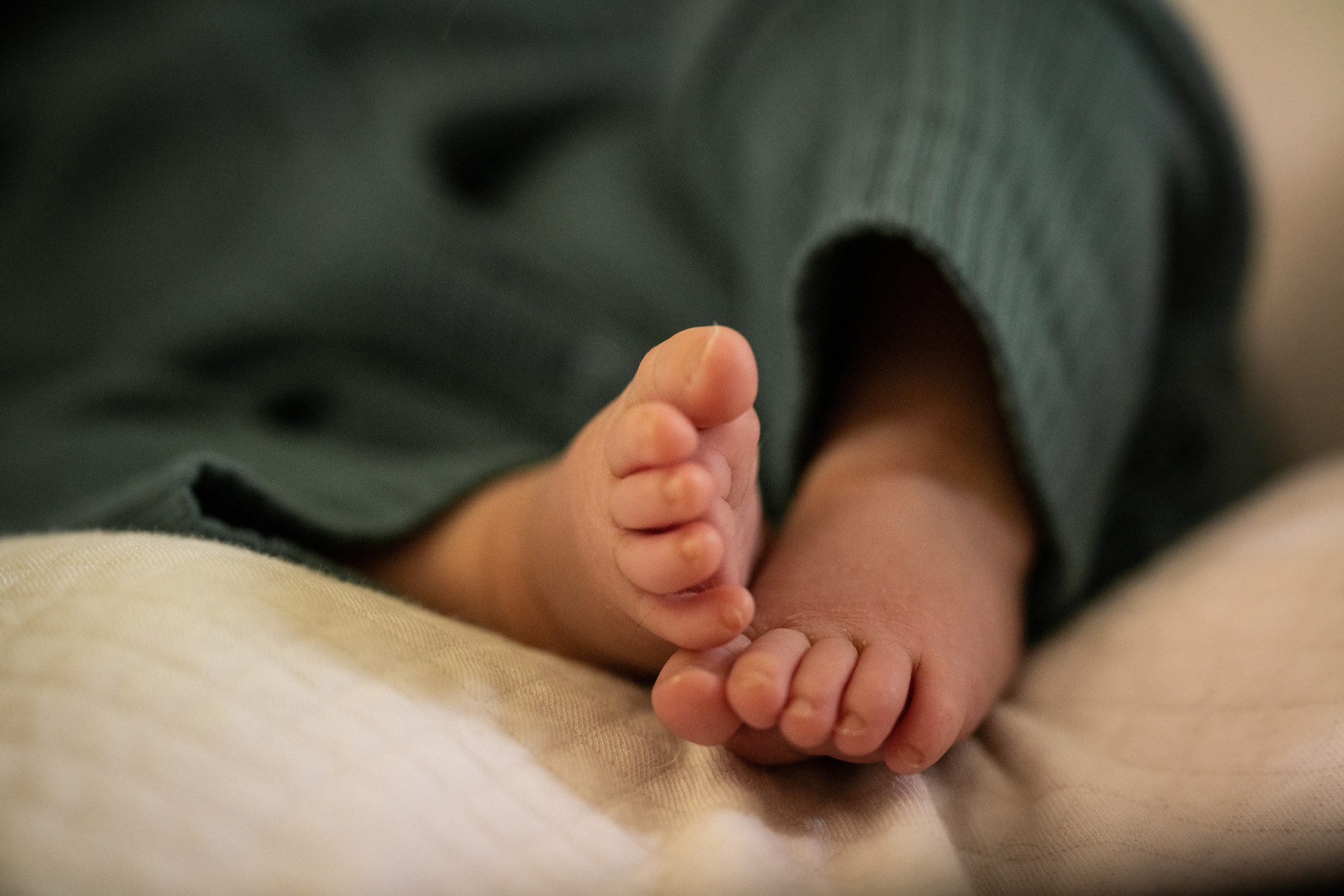 Марфа 25 дней. Семейный фотограф Ефремова Виктория