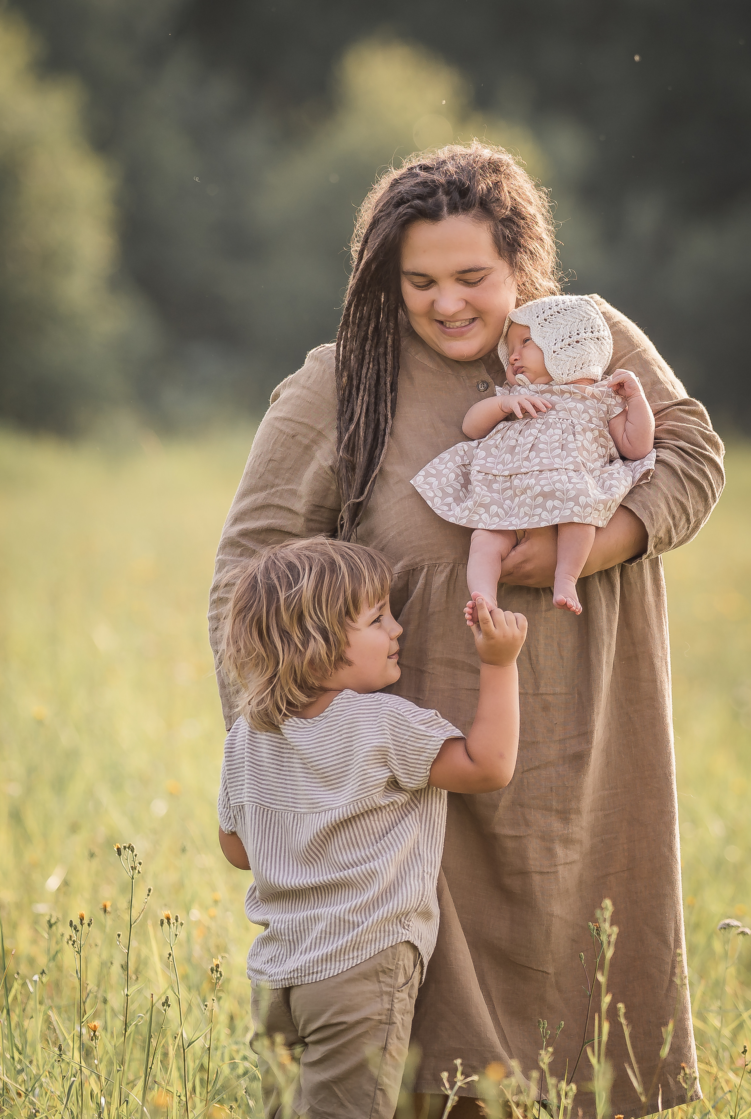 Марфа 1 месяц. Семейный фотограф Ефремова Виктория