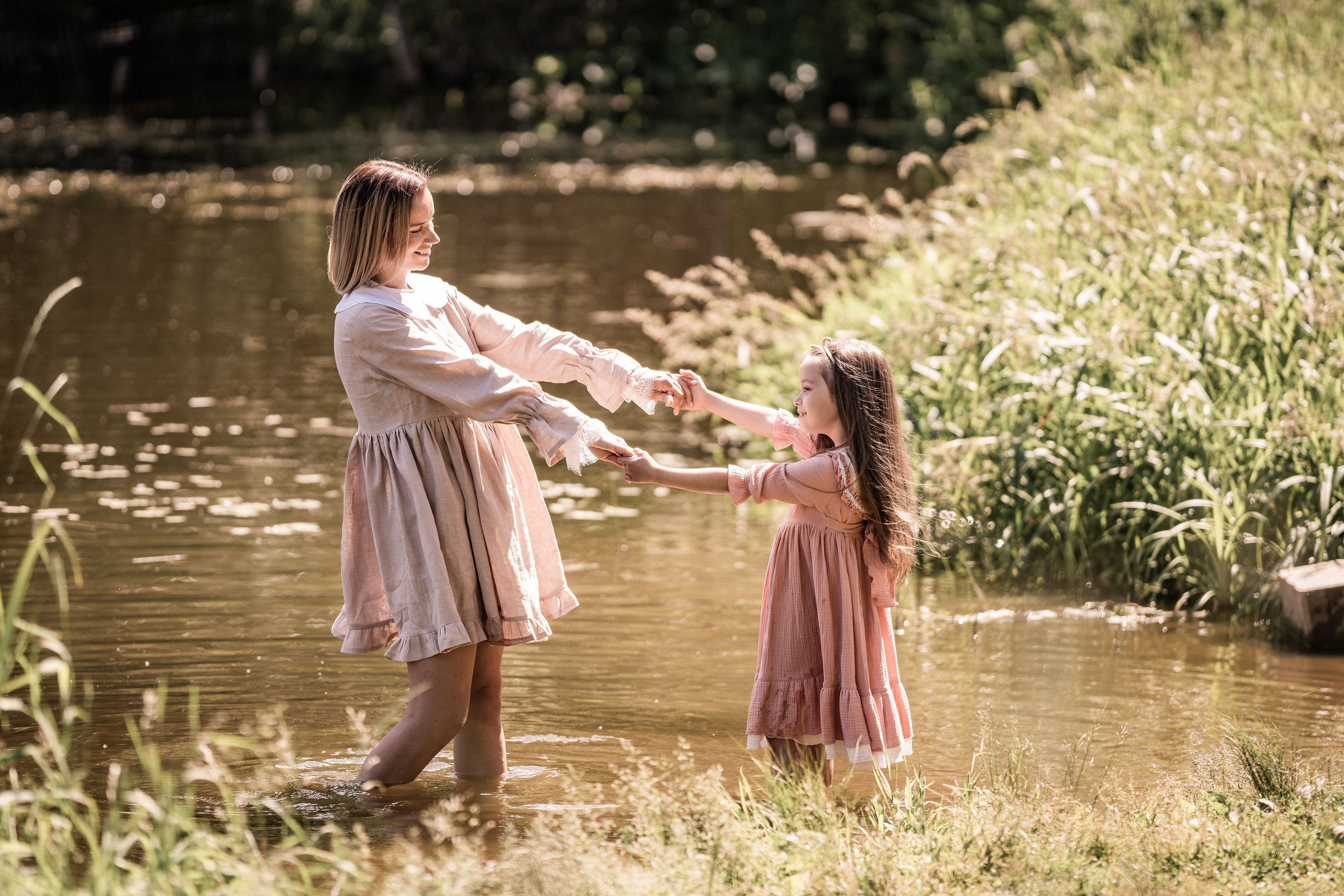 Олег, Елена, Полина и Ксюша. Семейный фотограф Ефремова Виктория