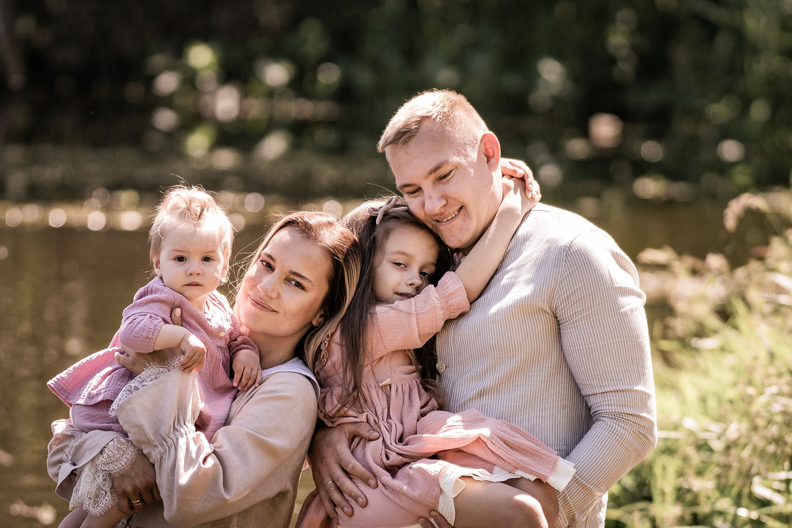 Олег, Елена, Полина и Ксюша. Семейный фотограф Ефремова Виктория