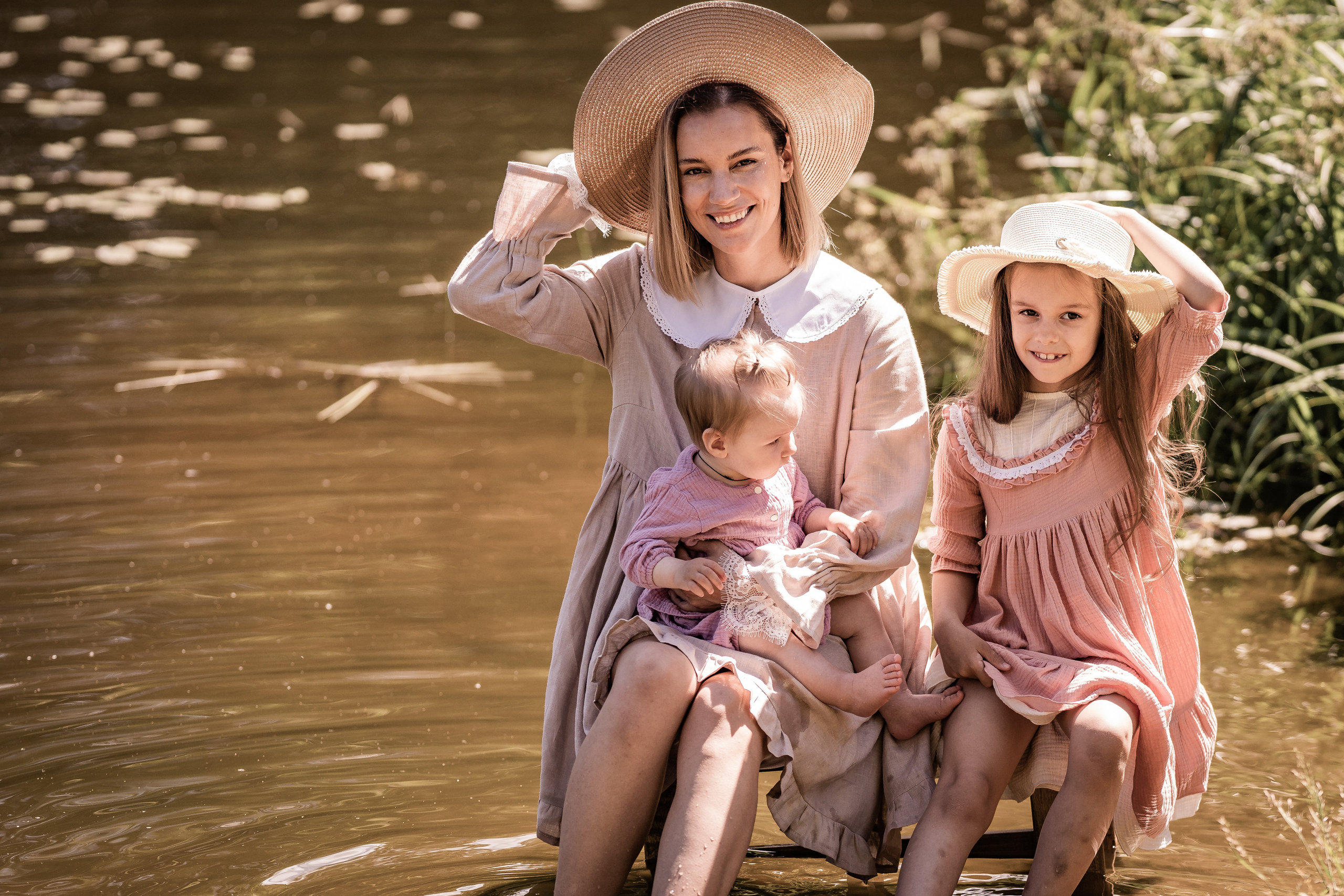 Олег, Елена, Полина и Ксюша. Семейный фотограф Ефремова Виктория