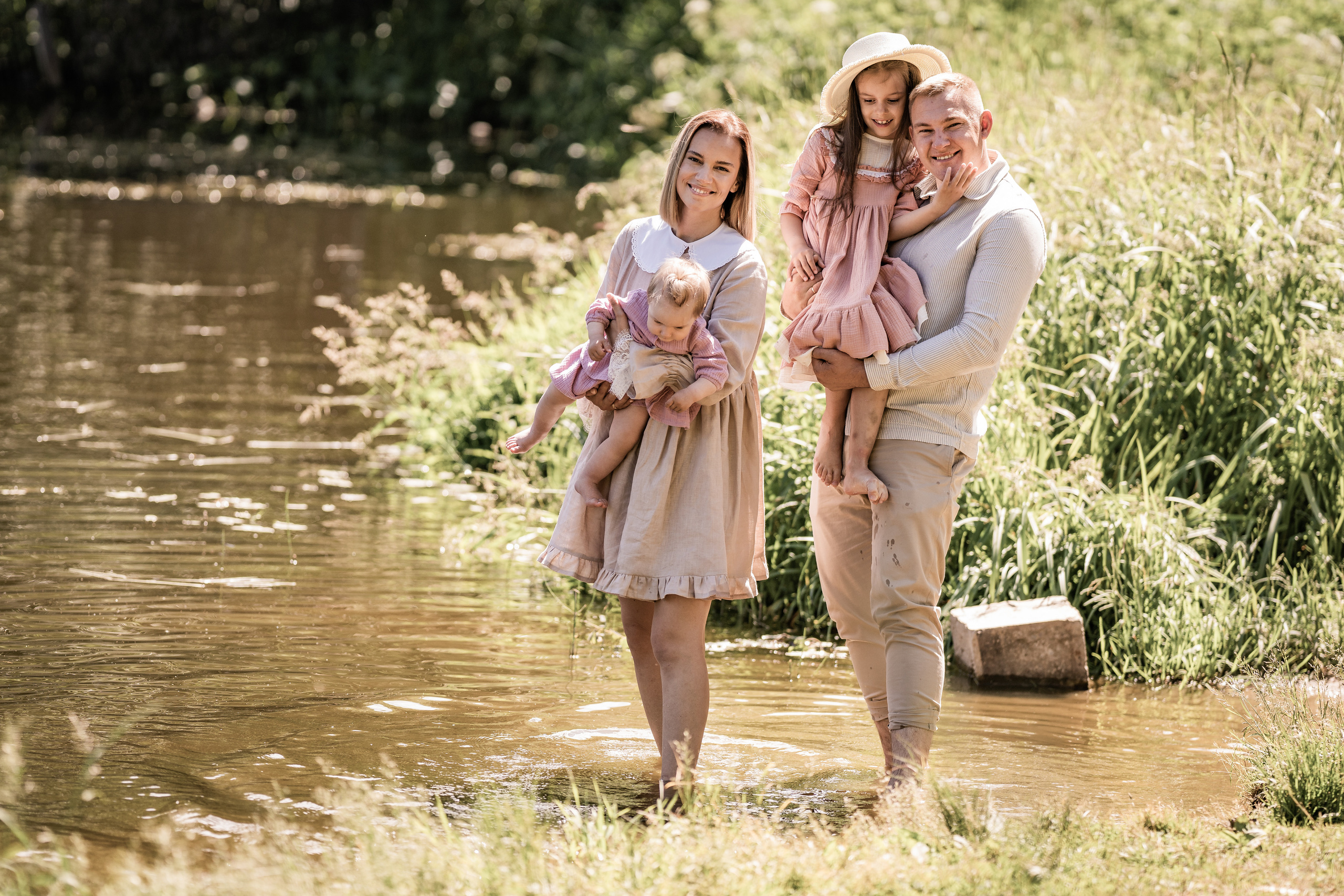 Олег, Елена, Полина и Ксюша. Семейный фотограф Ефремова Виктория