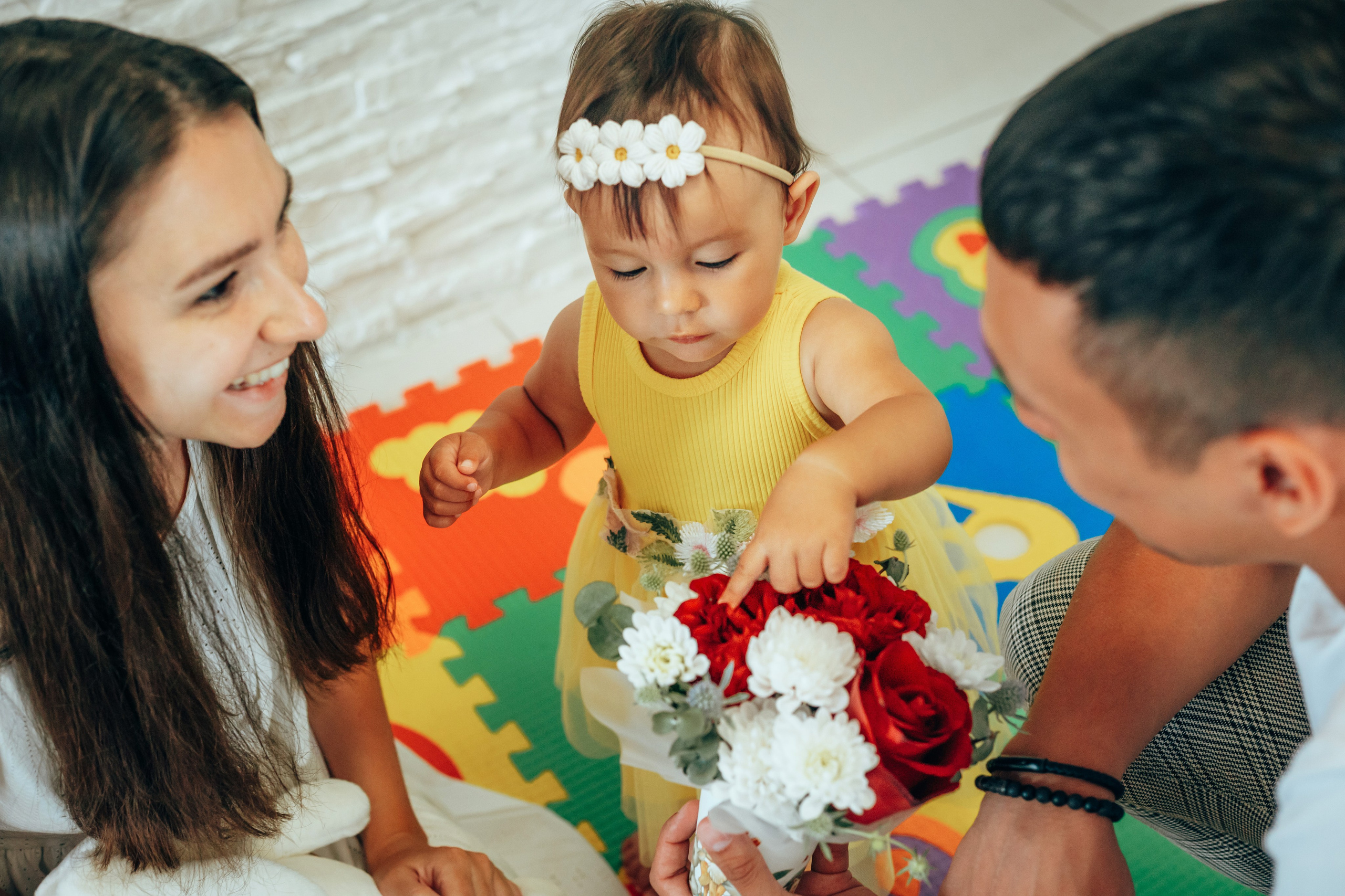 Первый День Рождения Вики. Семейный и детский фотограф в г. Новосибирске Макеева Анастасия