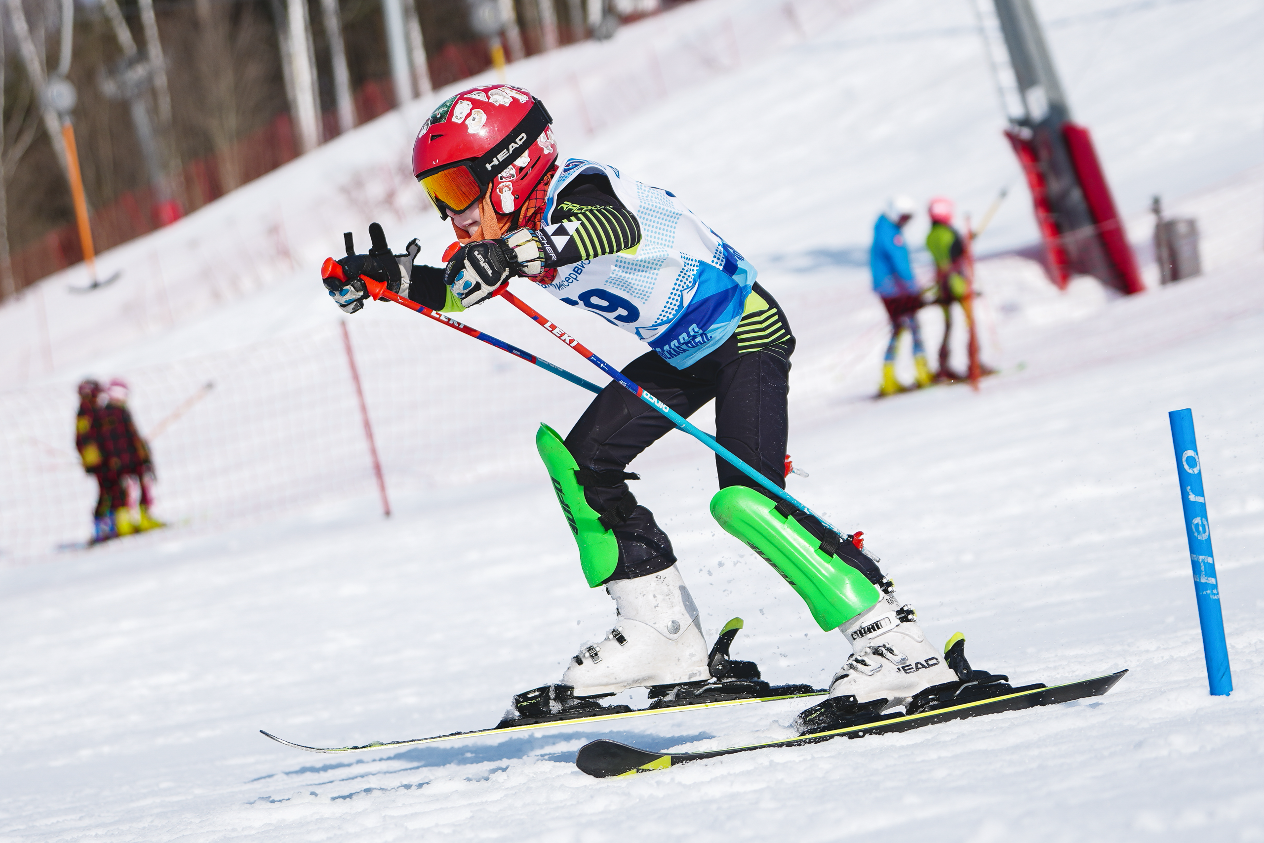2026.03.10 | Первенство МУ ДО СШ Шуколово по горнолыжному спорту памяти Н. Андреевой. SL U10, U12. Фотограф Студитский Евгений