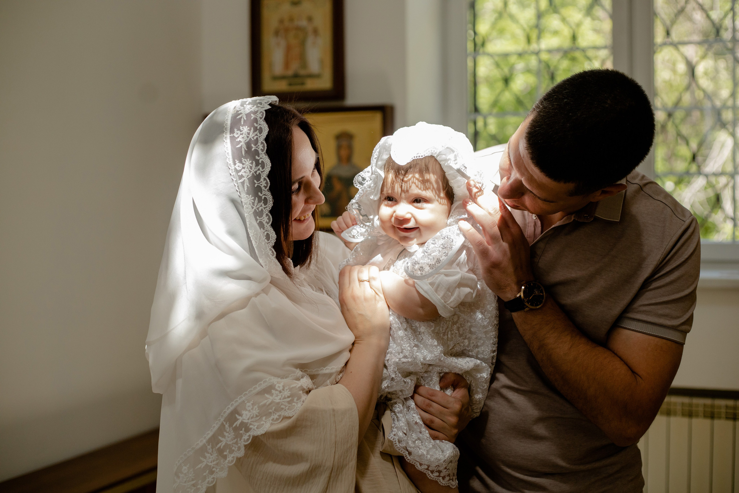 Крещение Аполлинарии 👼. Семейный фотограф в Саратове Элоиза Ляпина