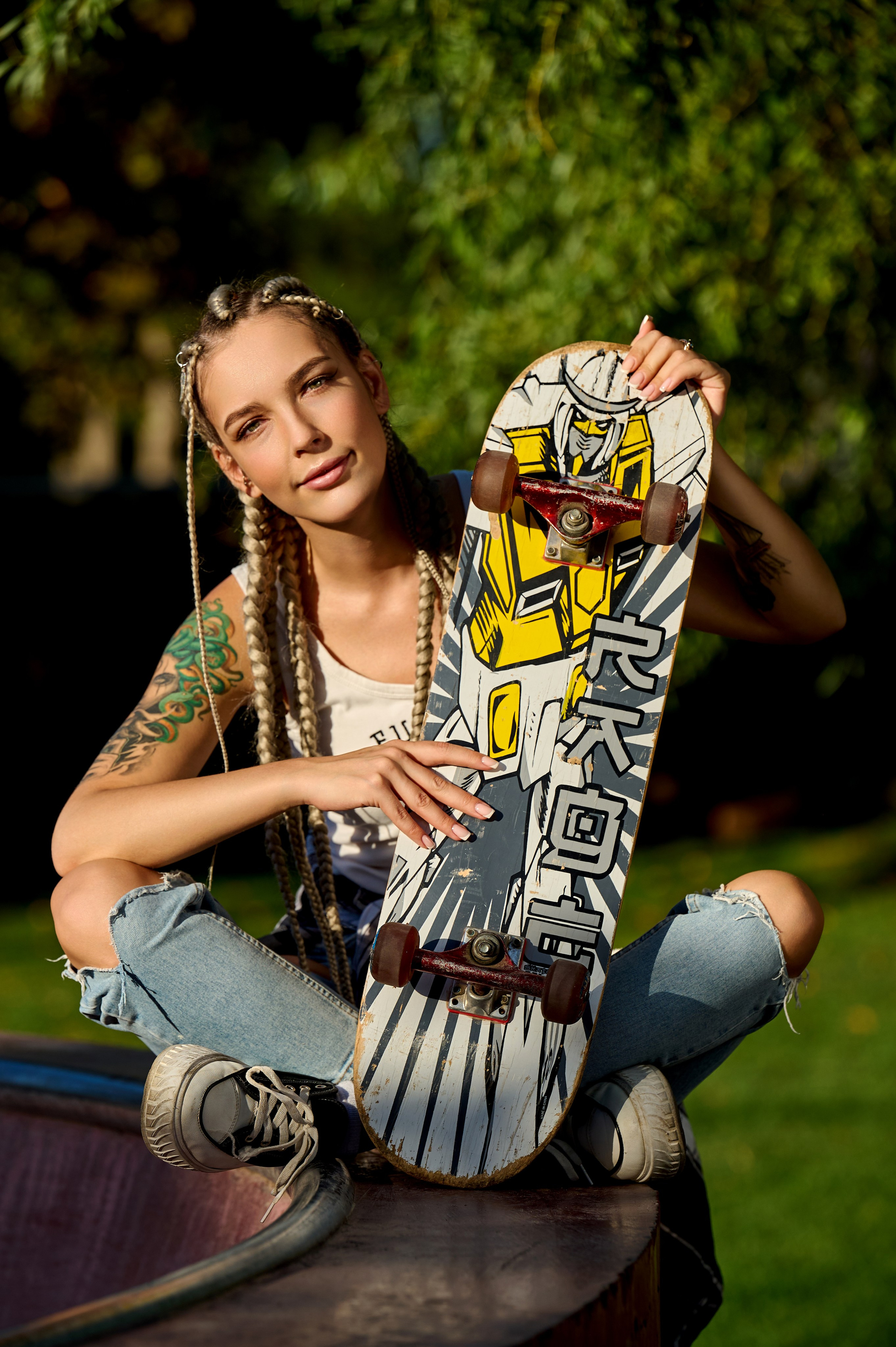 Скейтбордистка. Свадебный, семейный фотограф в Краснодаре