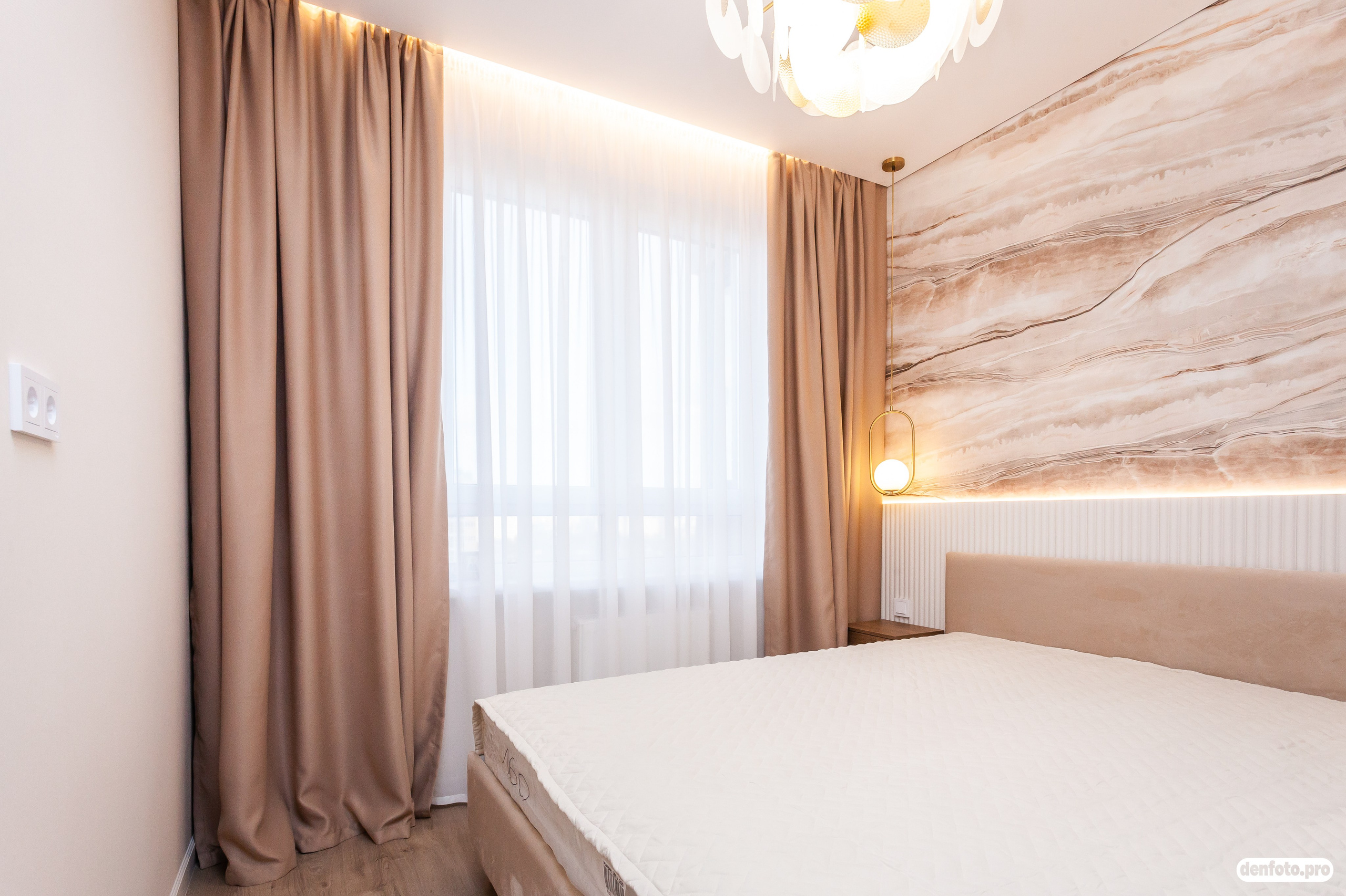 Современная 1 комнатная квартира. Фотограф Денис Денисов