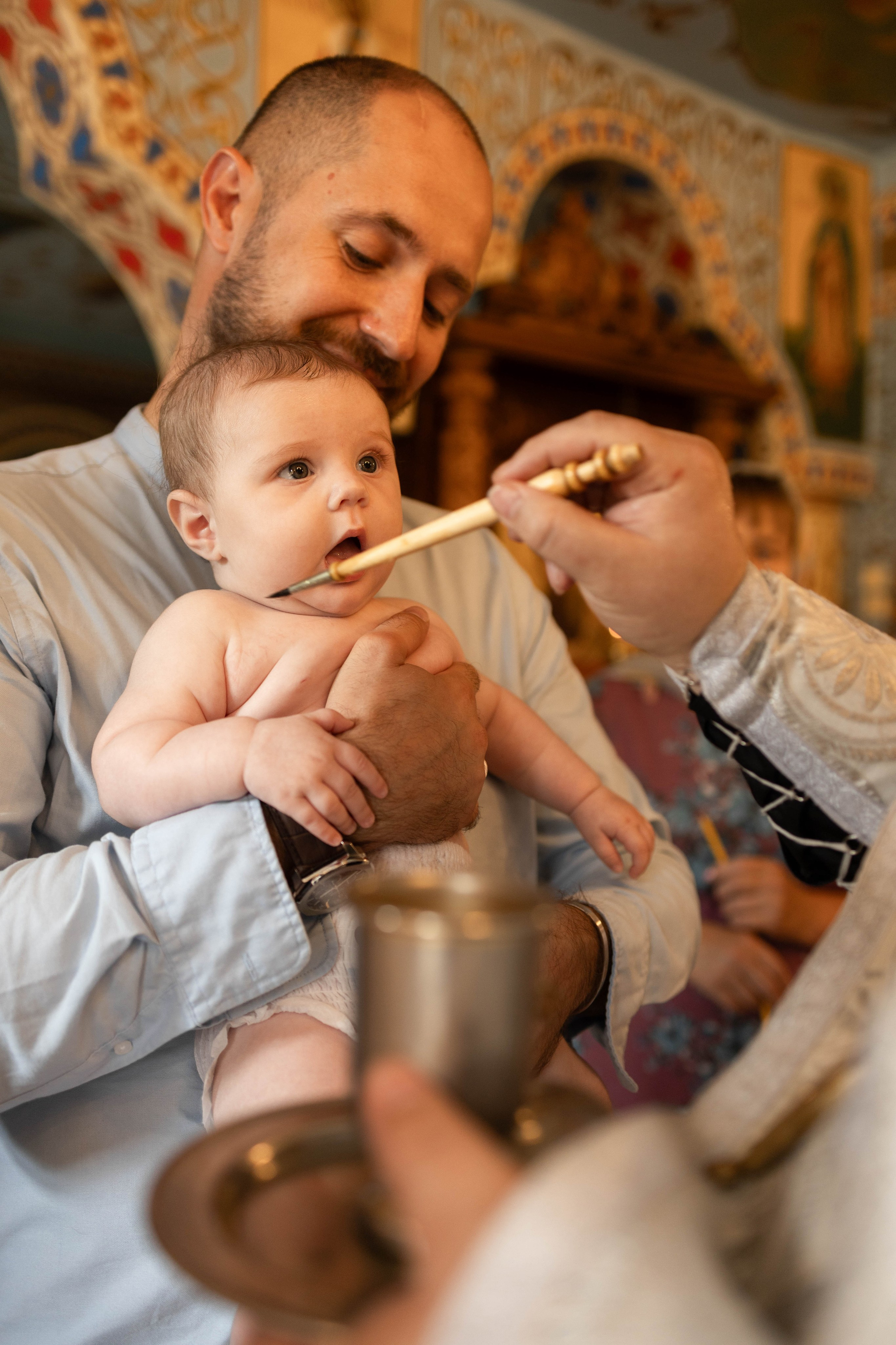 Крещение Софии. Семейный фотограф Елена Шаяпова