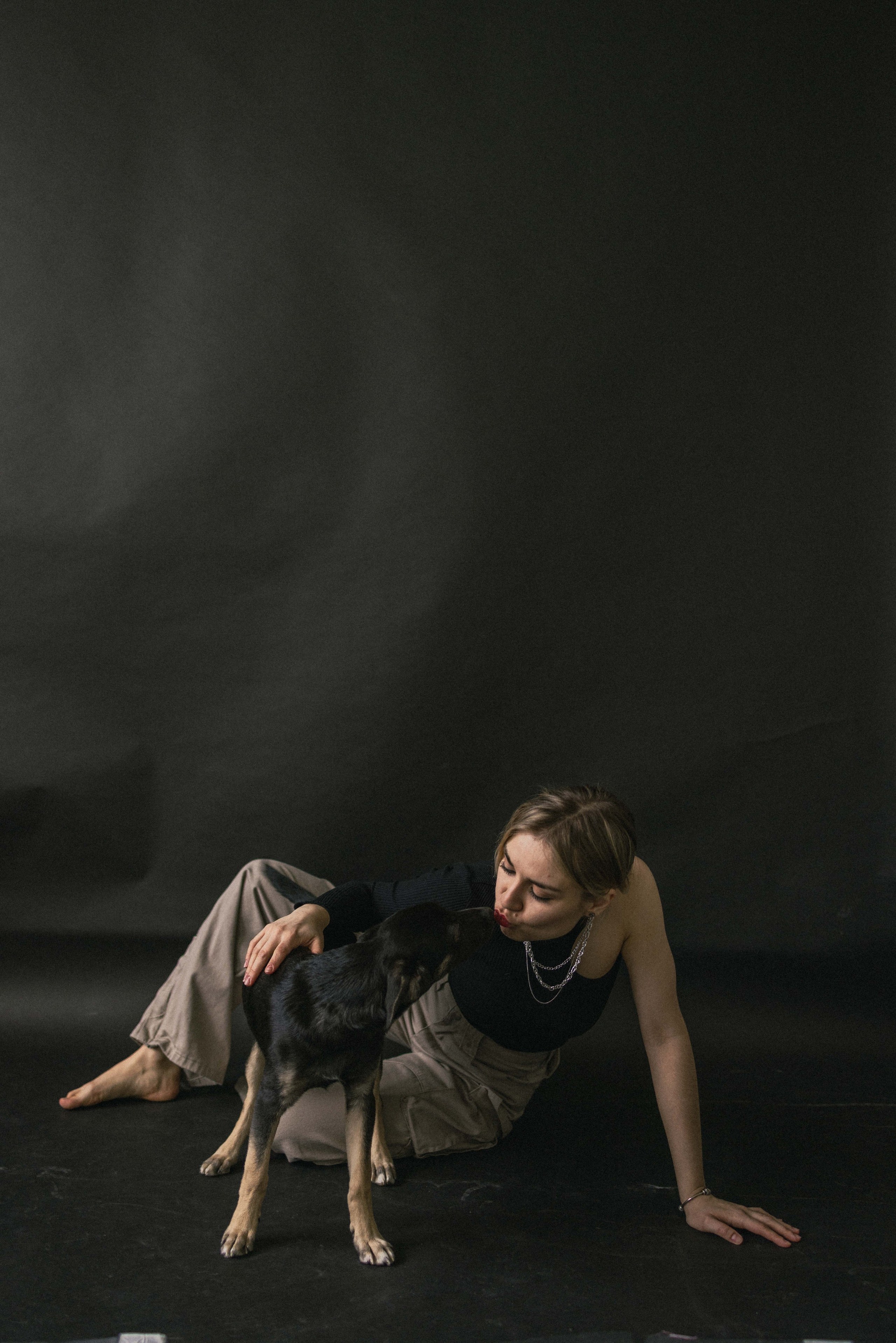 Крис и Тэдди. Фотограф-анималист в Москве Лера Черноног