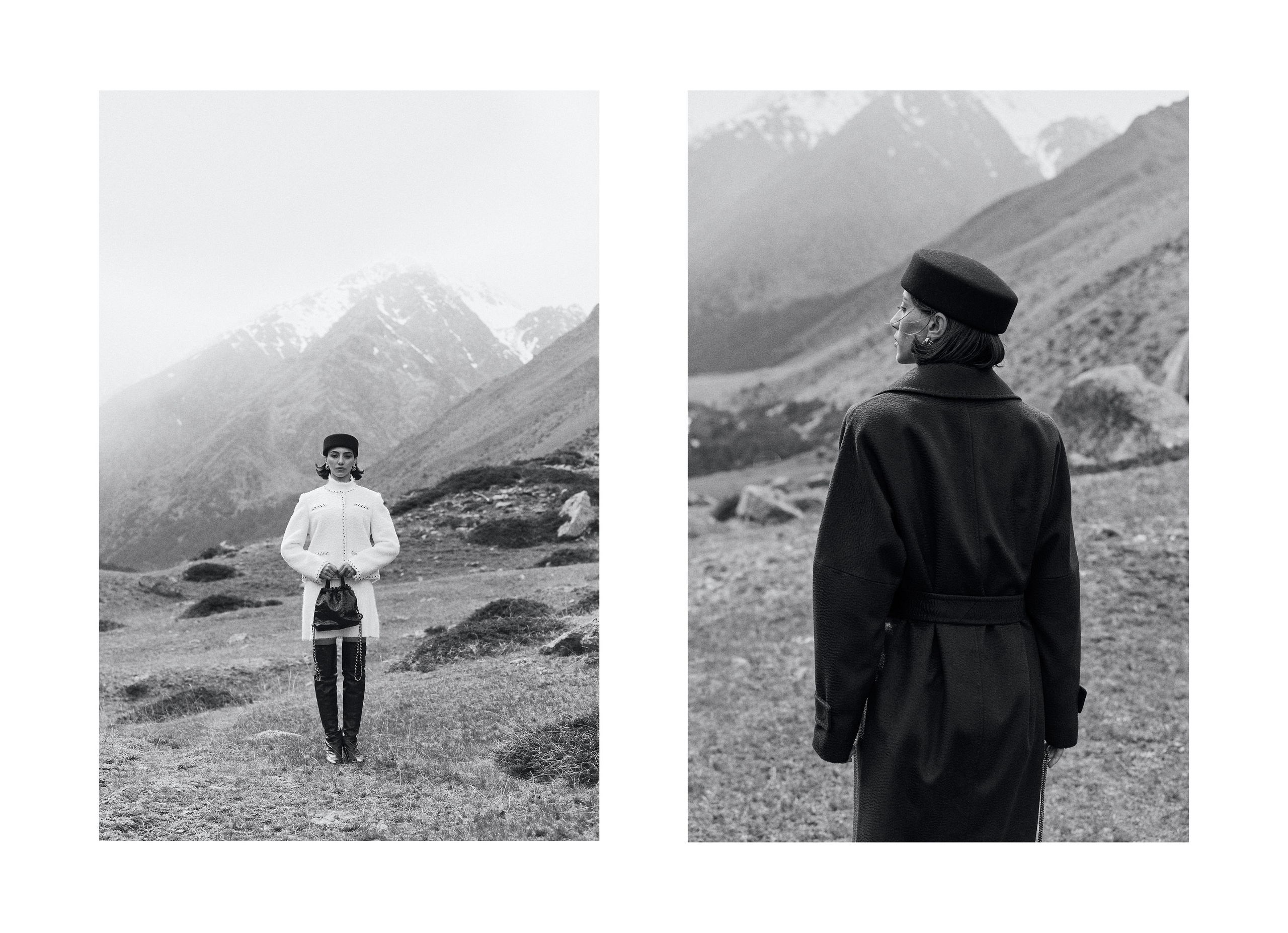 Имиджевая съемка для бренда в горах. Фотограф Продюсер в горах КБР / Москва  Нальчик Горы