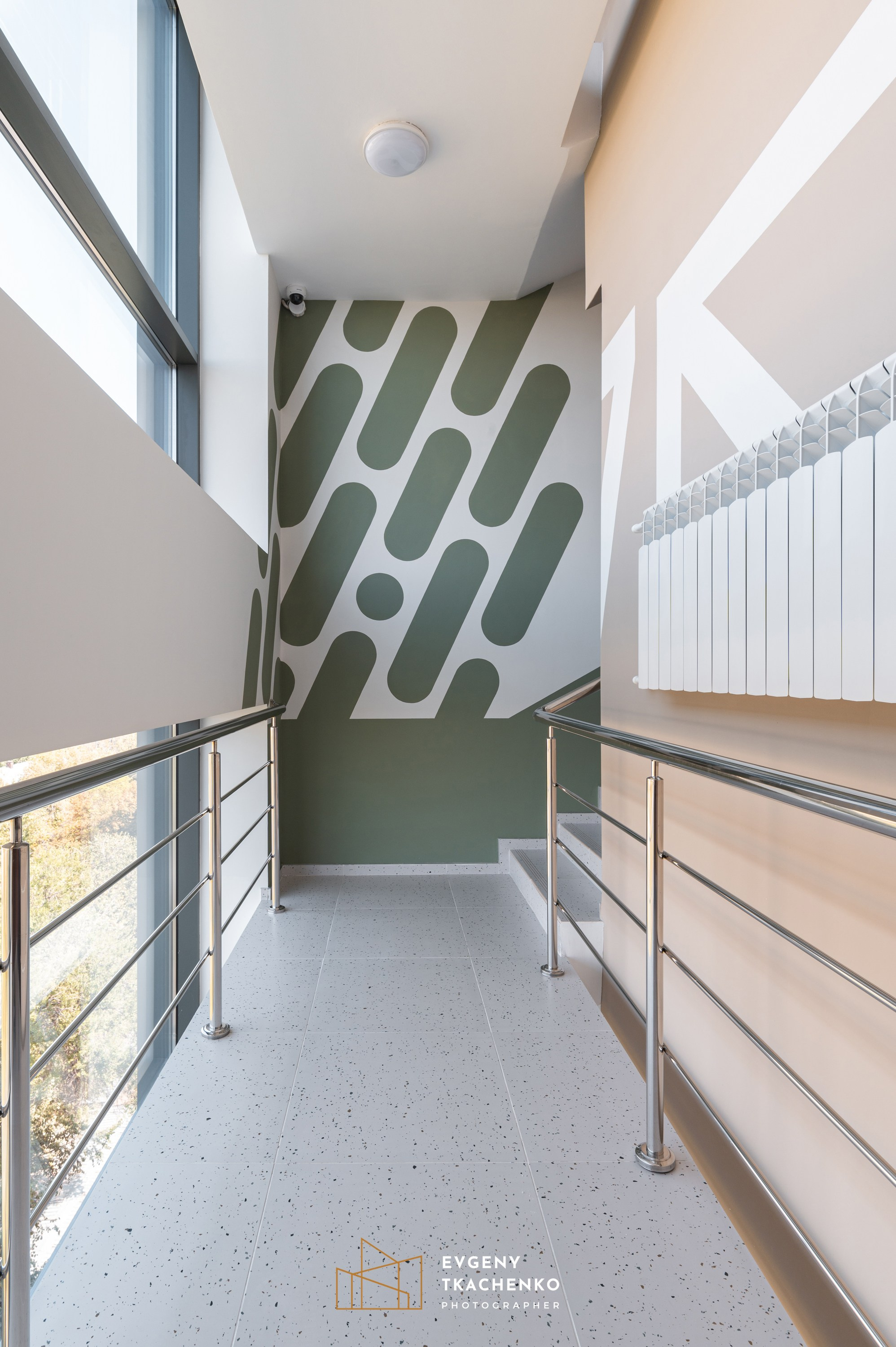 Общежитие университета NarXoz в Алматы. Архитектурный и интерьерный фотограф в Казахстане