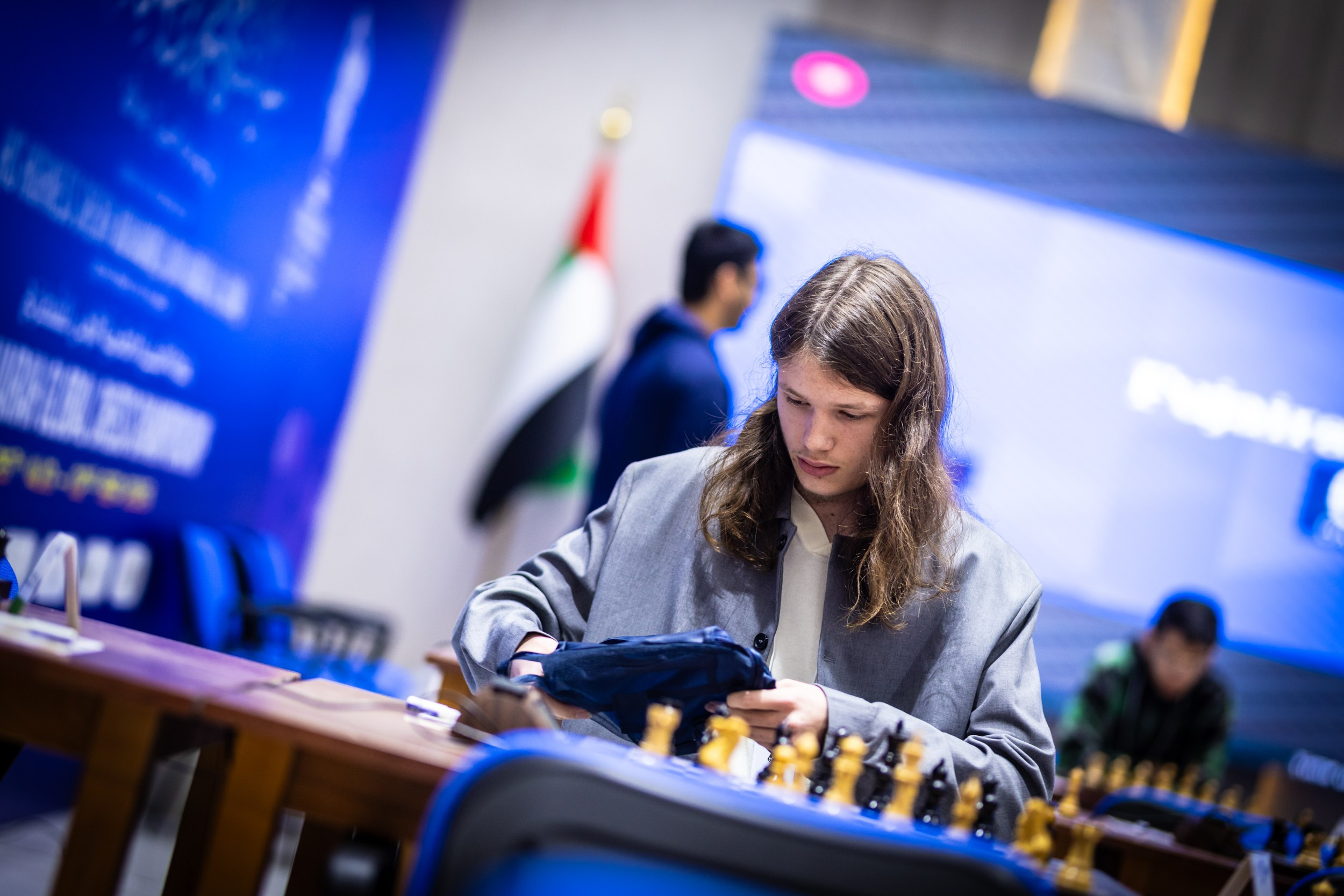 2025.08.31 1st. FUJAIRAH GLOBAL Chess Championship — Round8. Фотограф Анна Штурман (репортажная съёмка любых событий и мероприятий) Anna Shtourman photographer