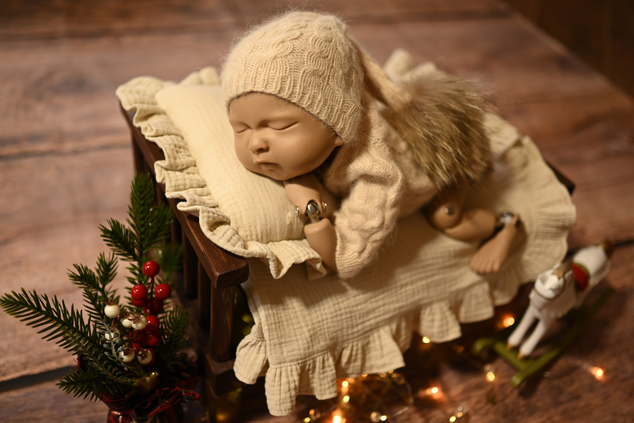 Новогодние образы. Newborn42.ru Фотограф новорожденных  г. Кемерово Агафонова Жанна