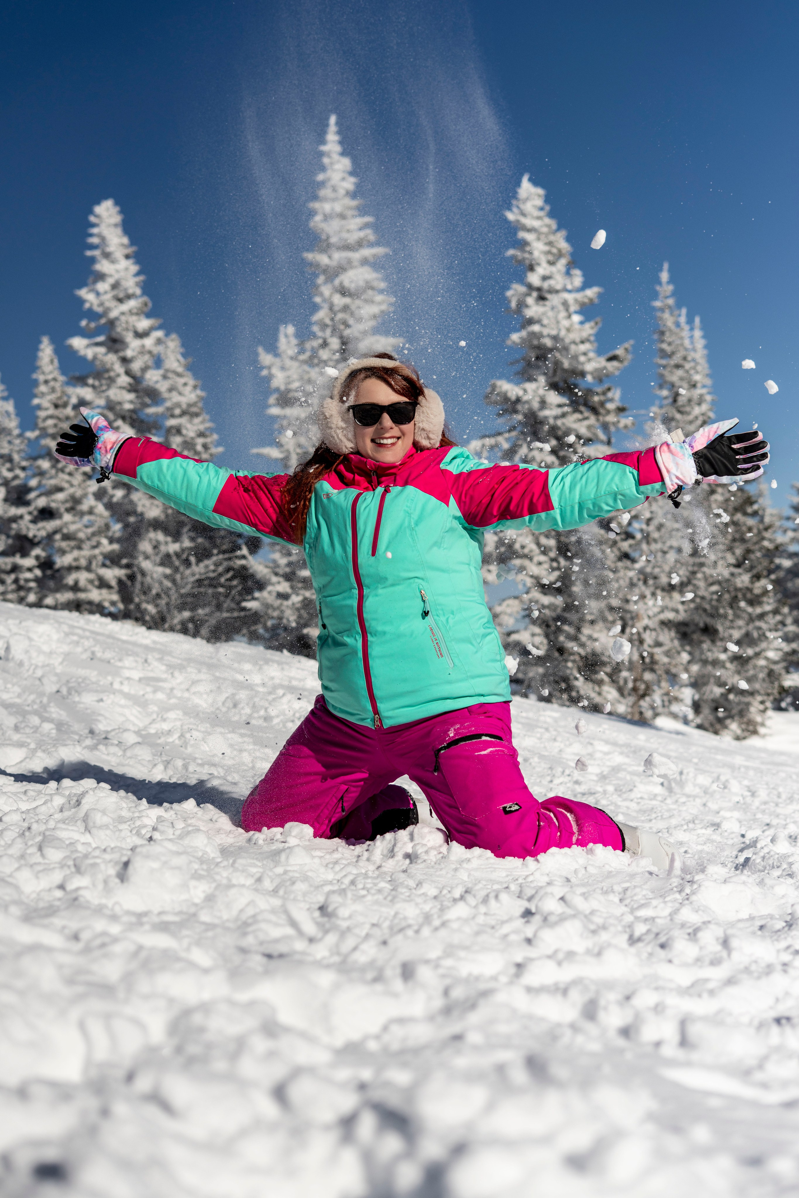 Фотосессия на вершине. Анастасия Паршукова — фотограф Шерегеш Новосибирск