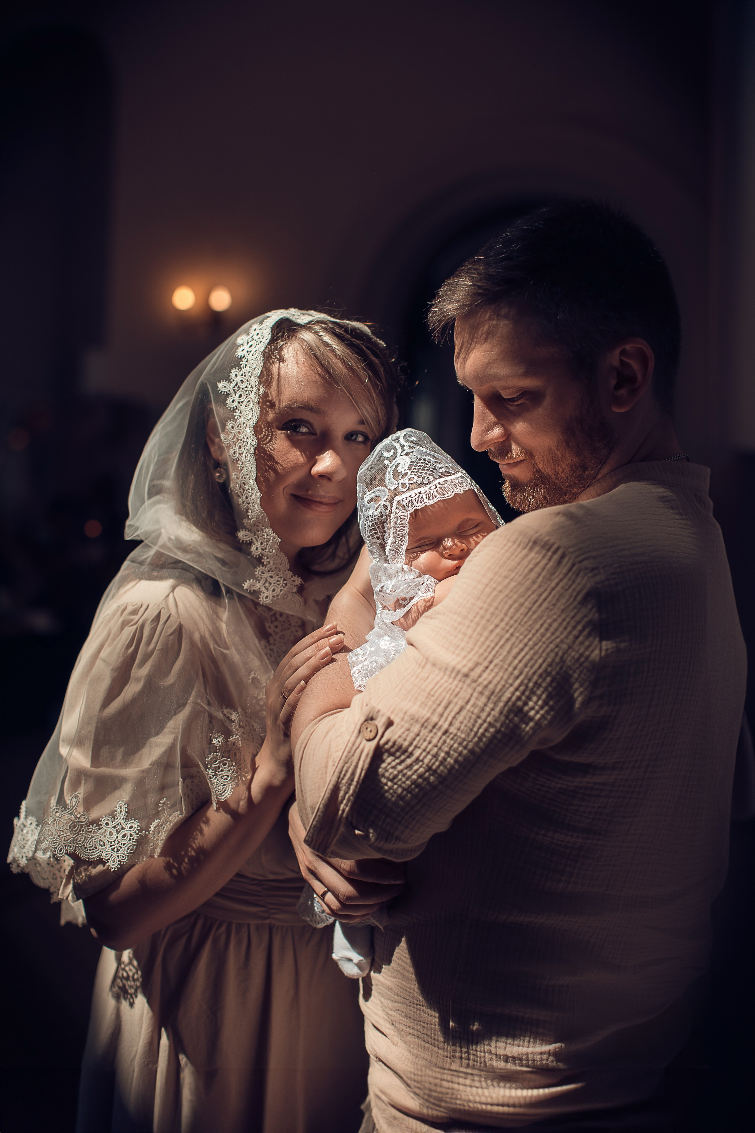 Крещение Устинии. Храм Преподобного Сергия Радонежского. Главная