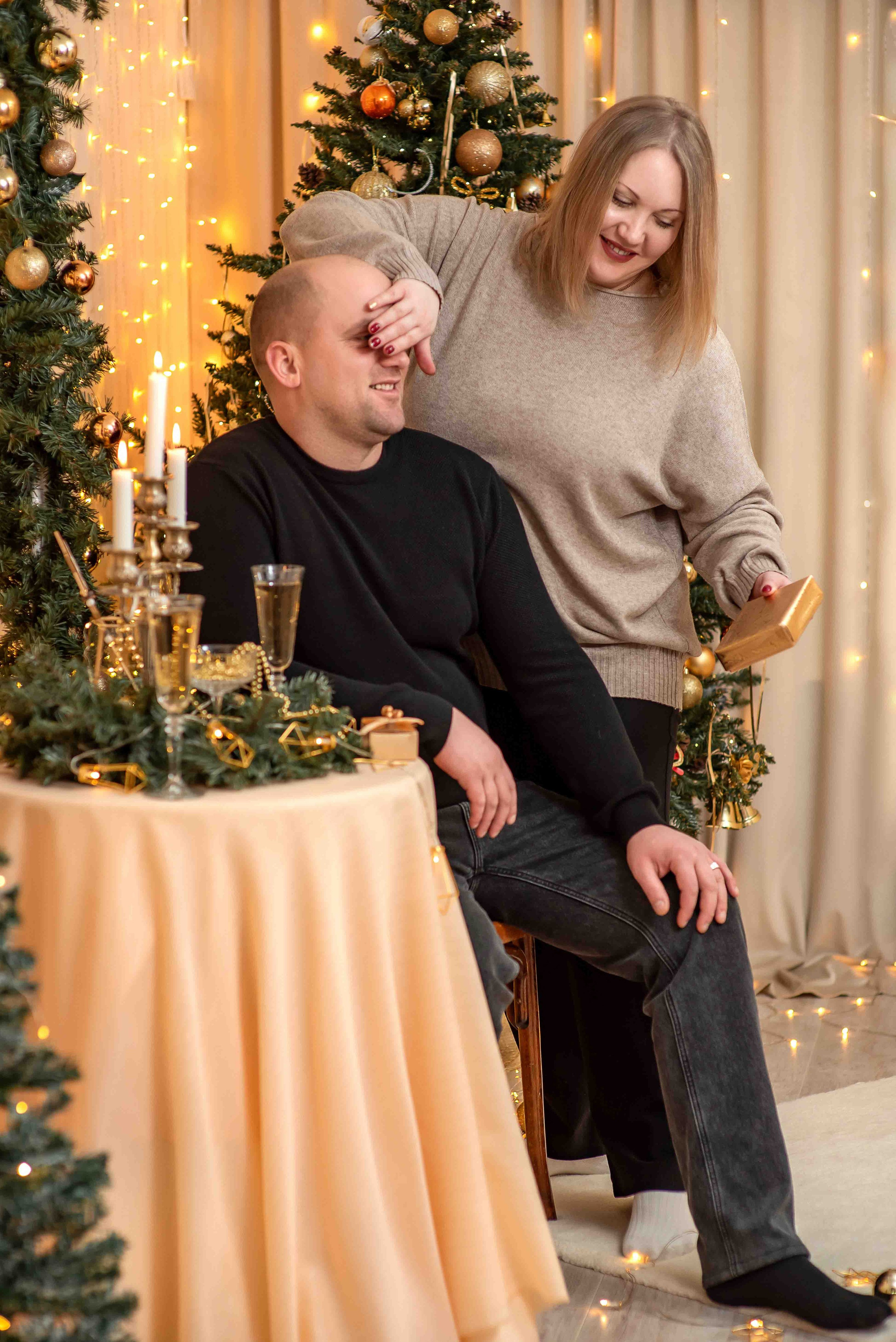 Людмила и её семья НГ 2025. Семейный и детский фотограф Наталья Горда