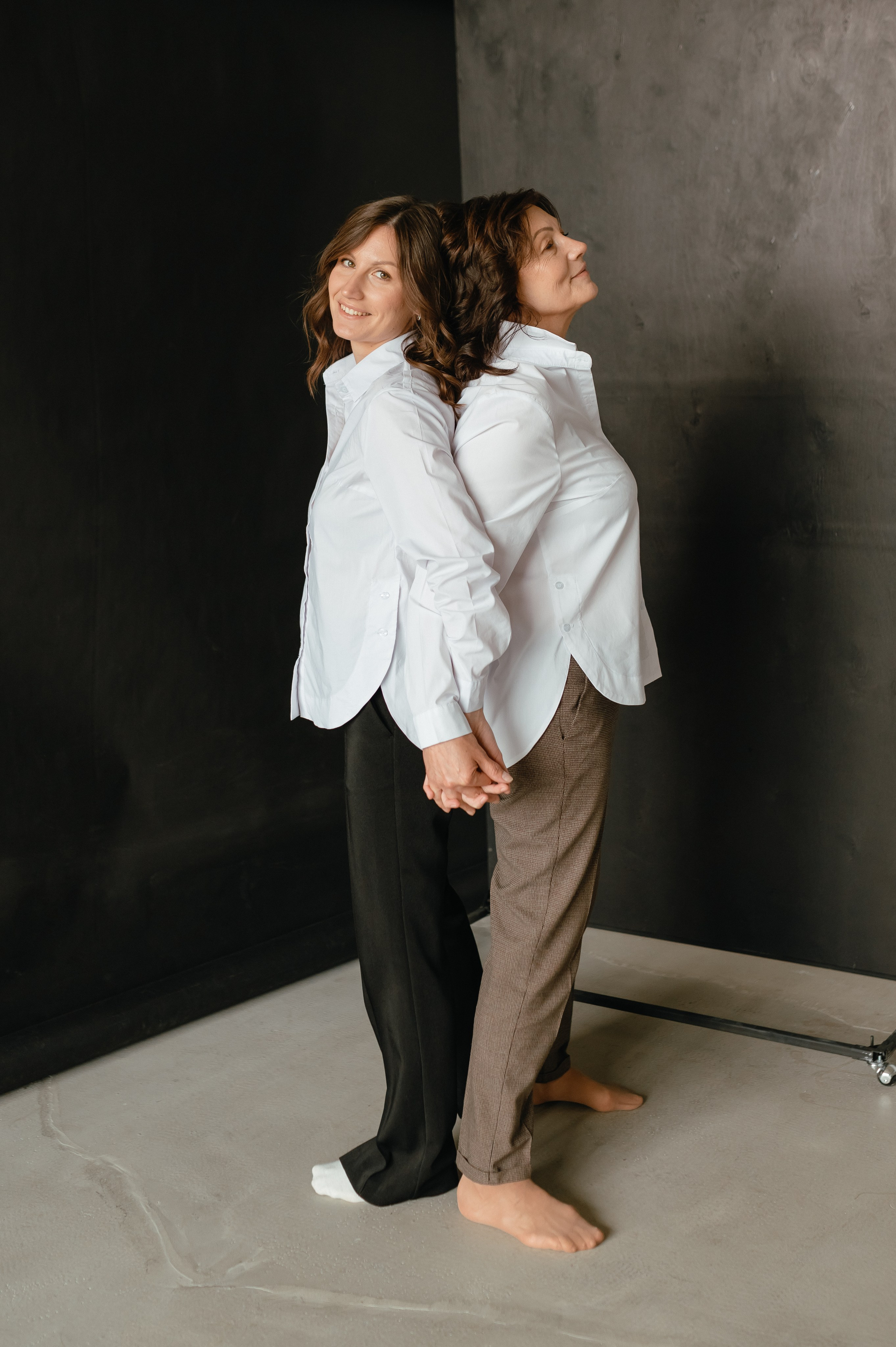 Полина с мамой. Семейный и детский фотограф в Туле