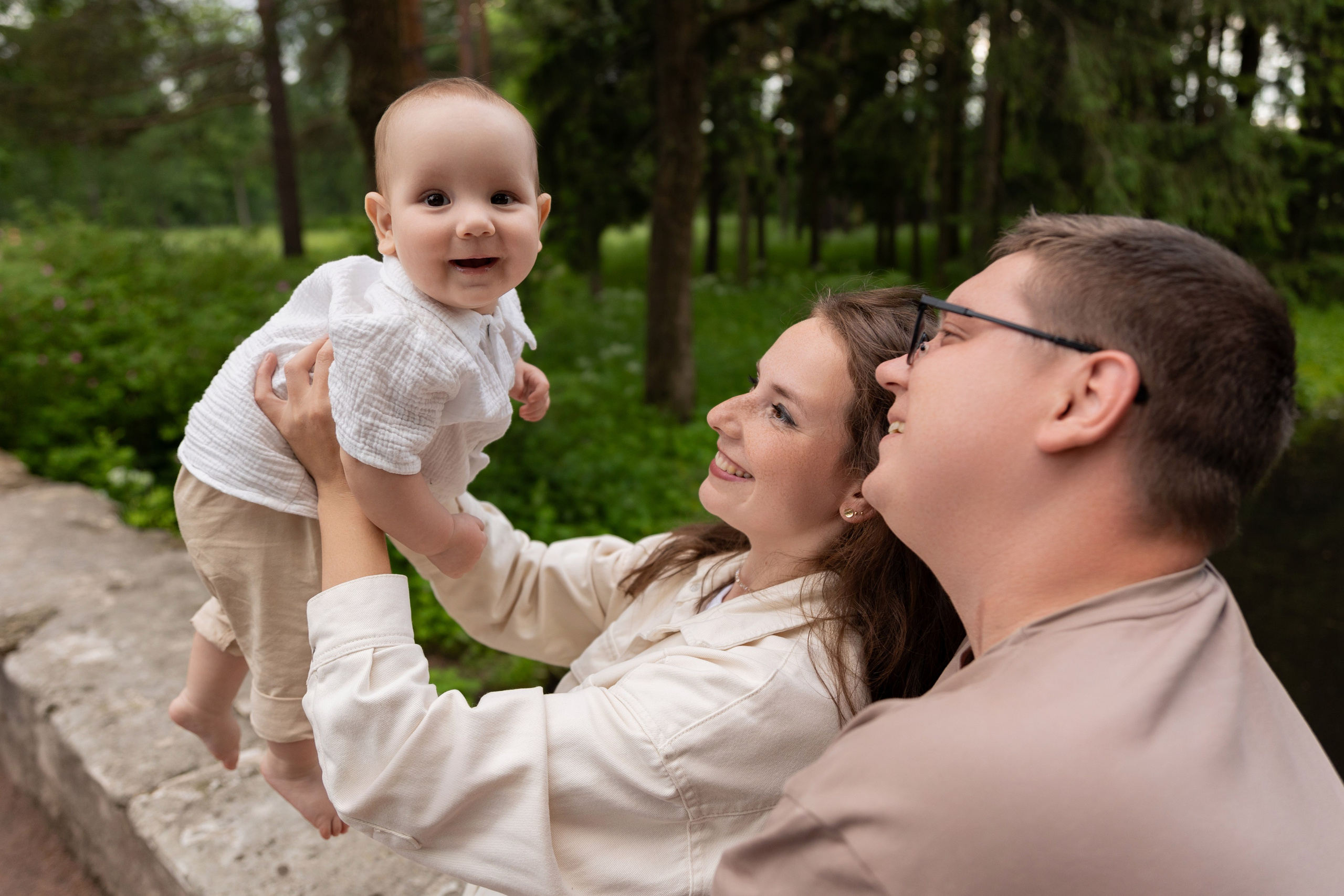 Семейная фотопрогулка в Пушкине. Семейный и свадебный фотограф в Санкт-Петербурге Татьяна Швыкова