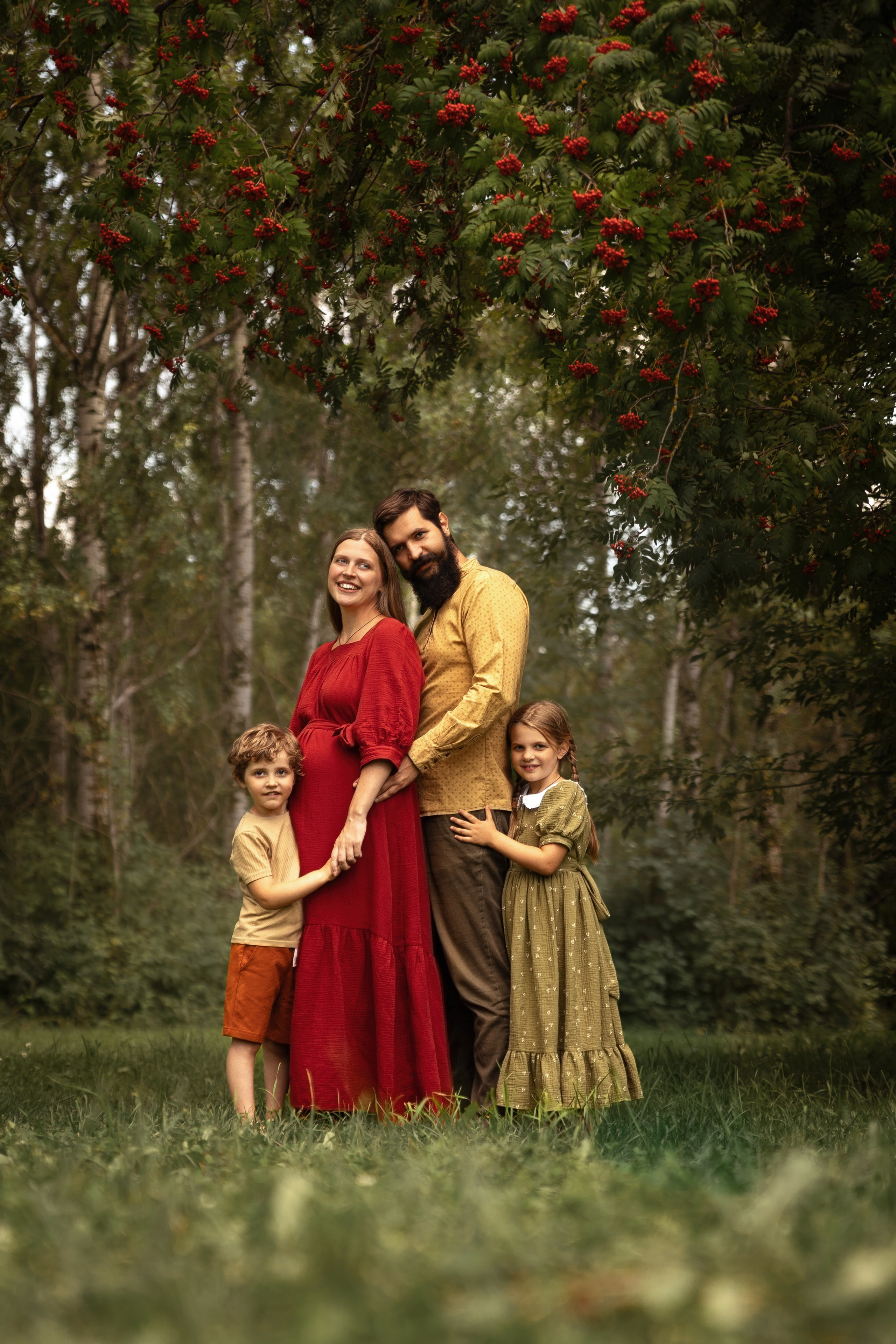 Семейная съемка в парке. Семейный фотограф в Москве Трубинова Екатерина