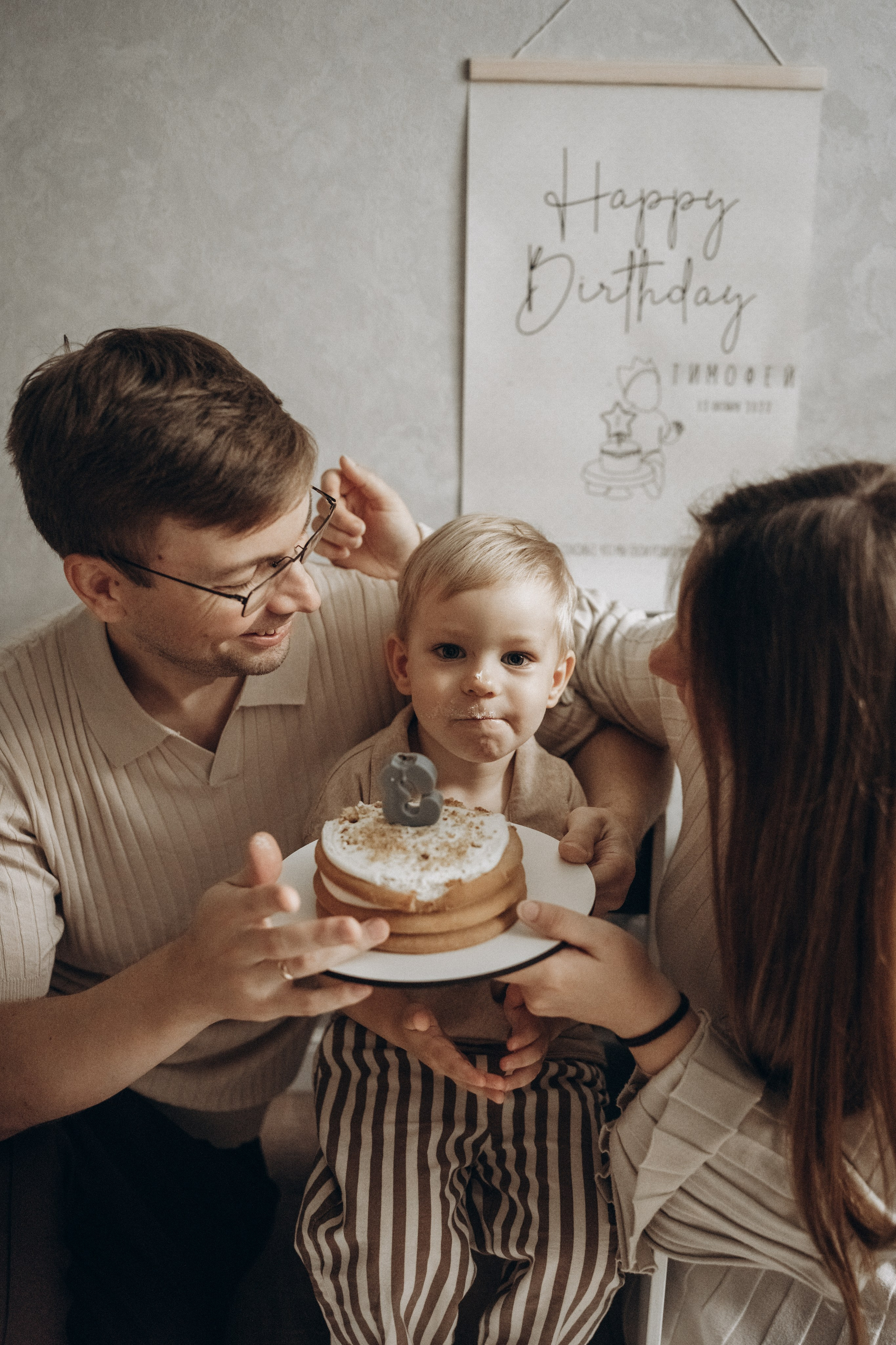Тимофей 3 годика. Фотограф новорождённых и семейный фотограф в Иваново Любовь Капранова
