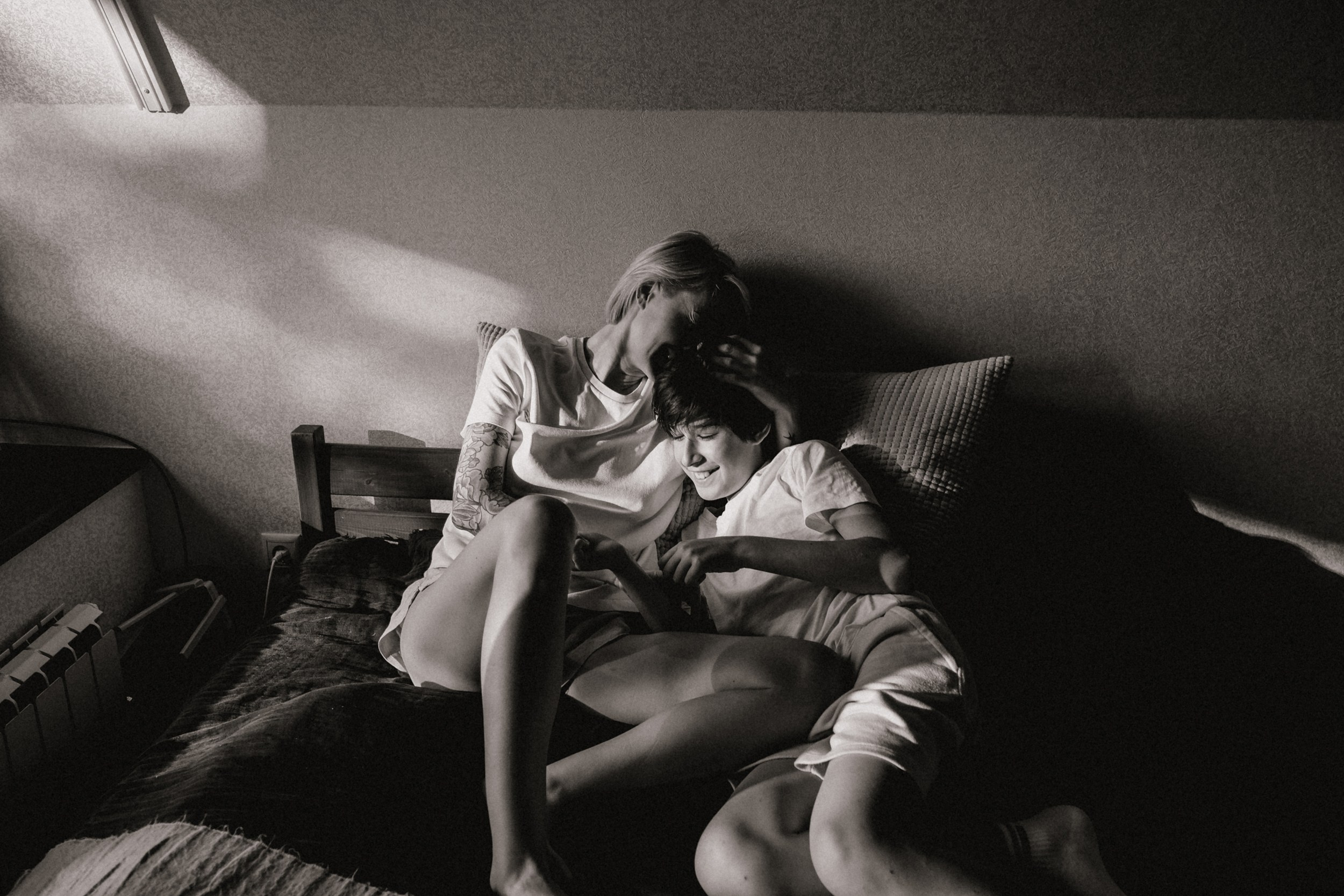 Лена, Даня и Сава. Семейный фотограф Москва