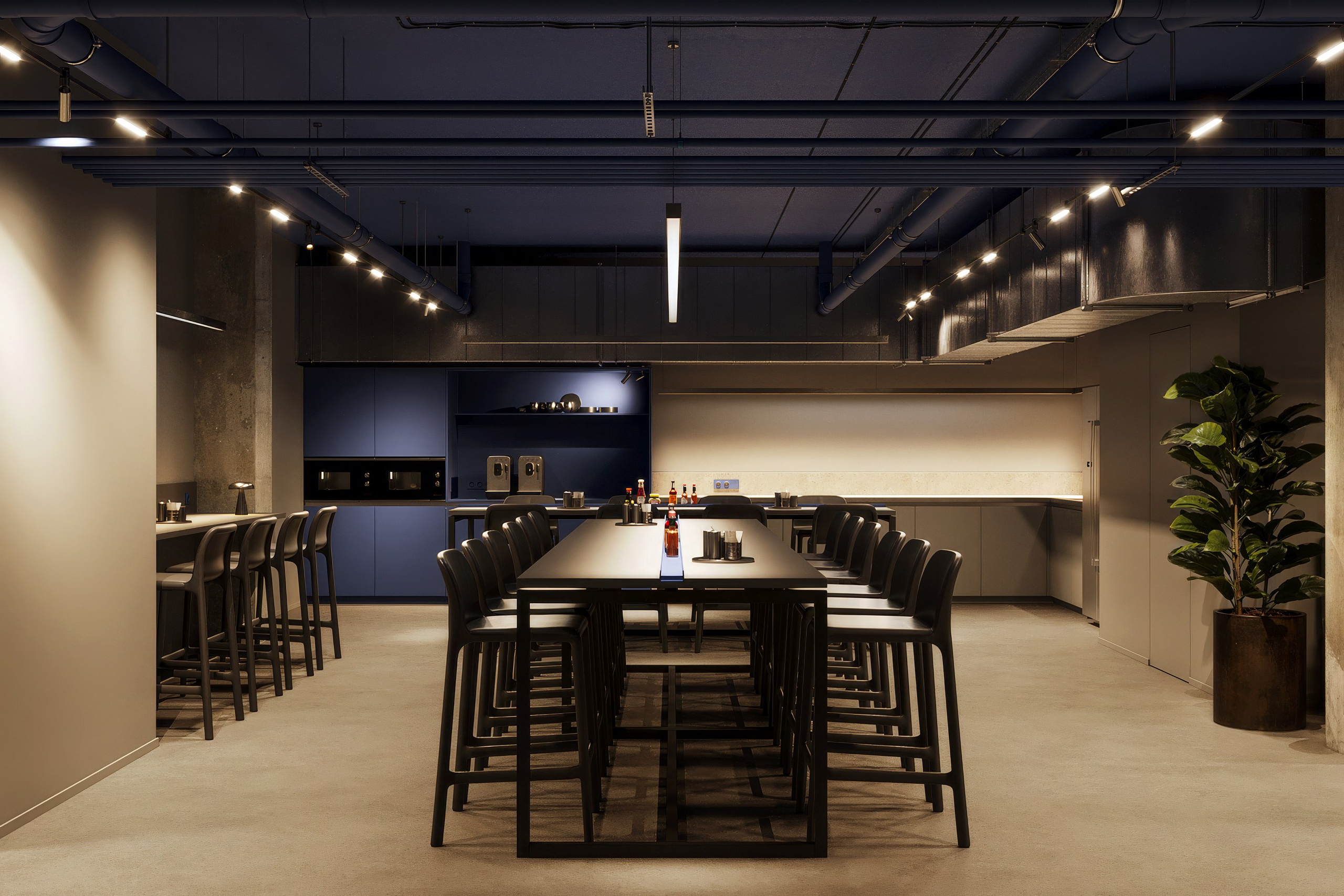Brut office. Residential and commercial interior visualizer Anton Barantsev