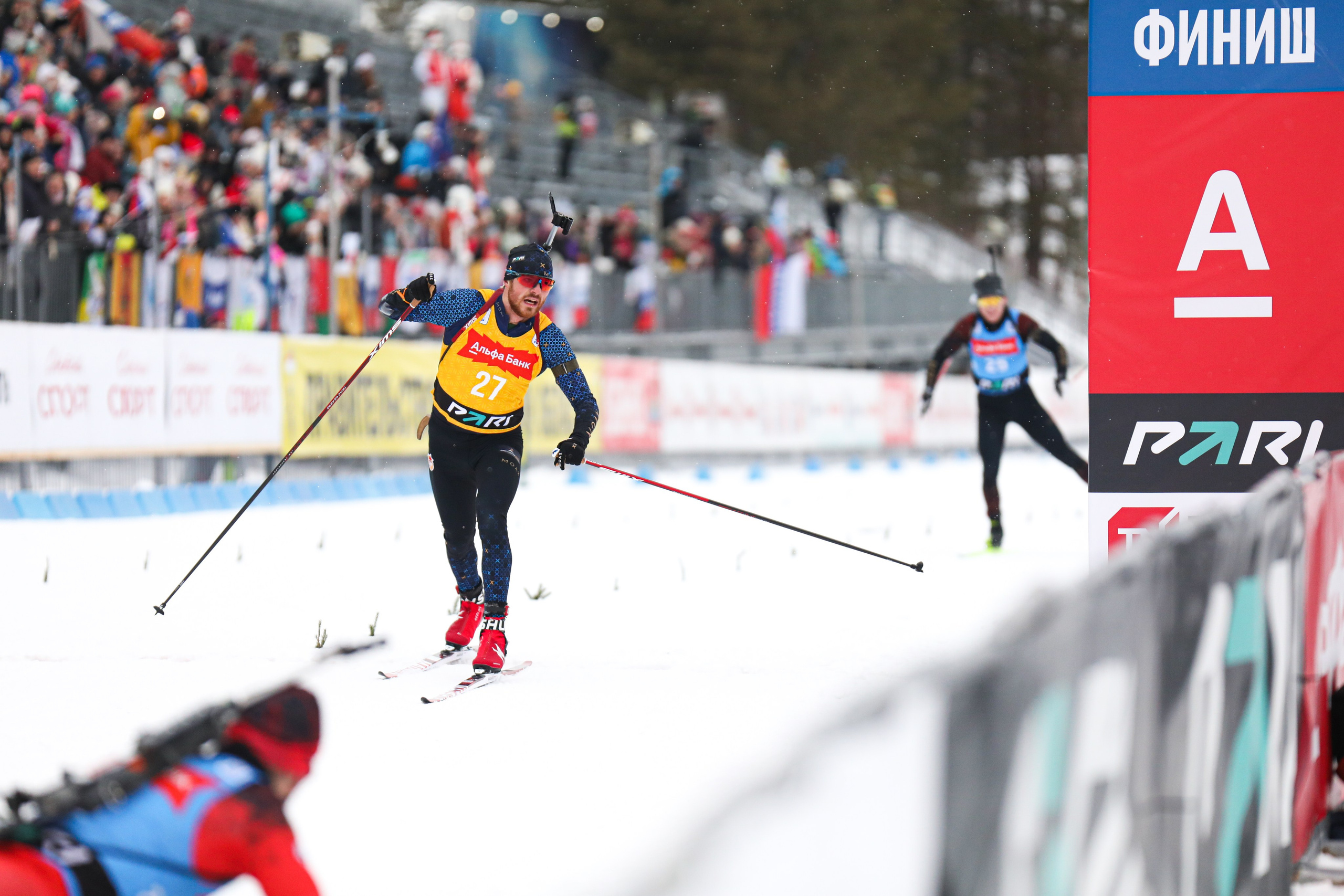 Биатлон. Спортивный фотограф в Сочи Красной поляне Сергей Канада