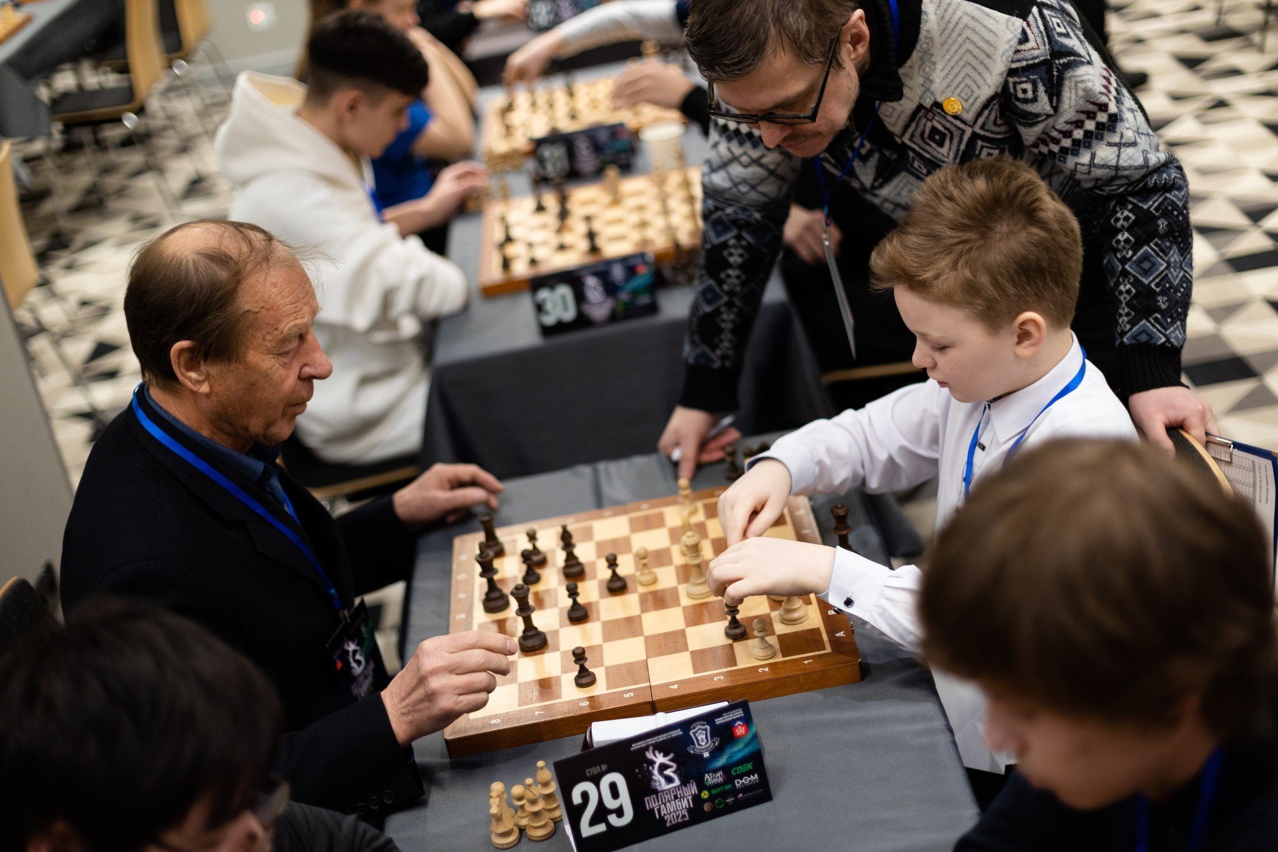 Шахматный турнир. Репортажный фотограф в Мурманской области
