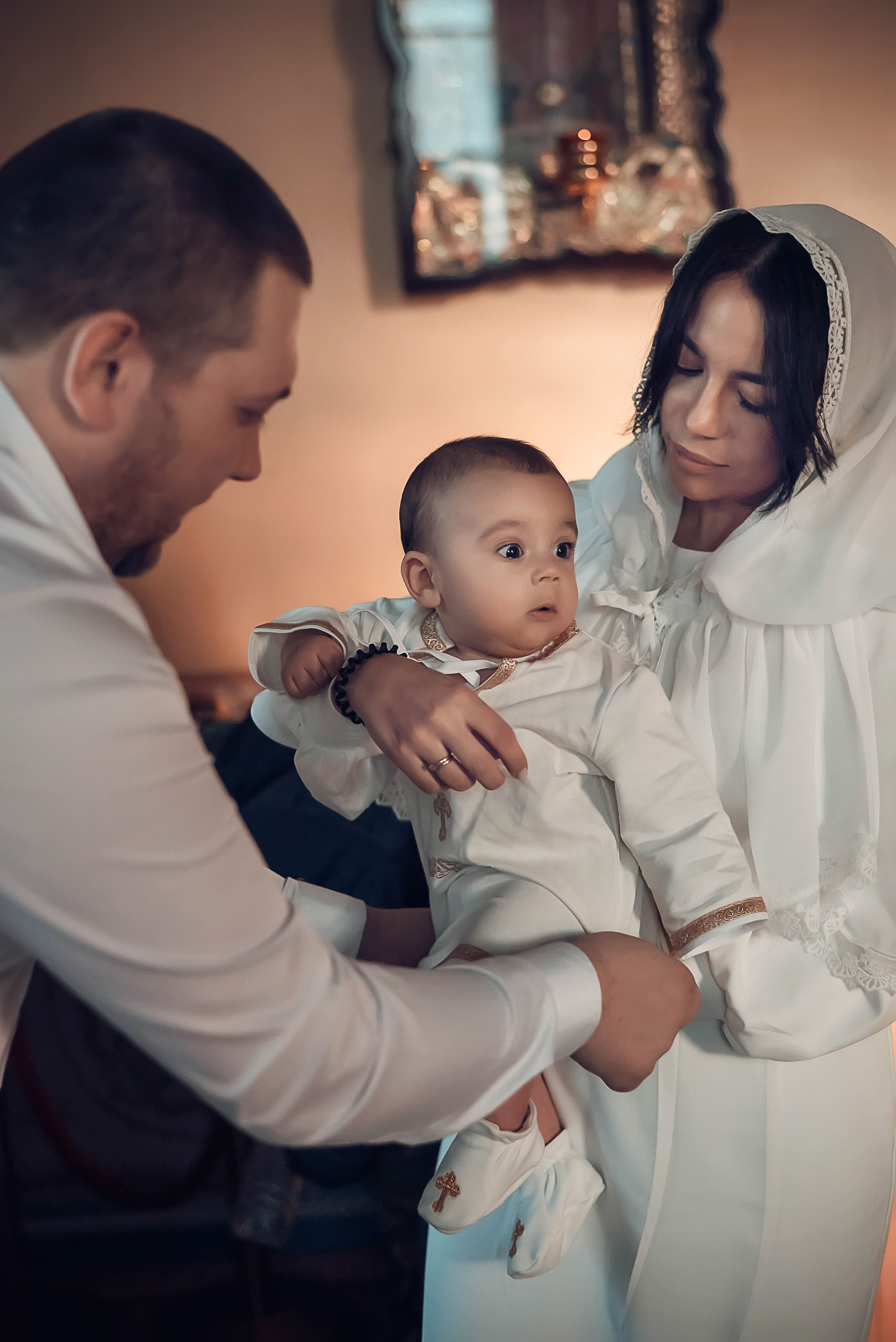 Съемка крещения в Красноярске. Фотографы крещения/венчания  Красноярск Татьяна и Вячеслав Переваловы
