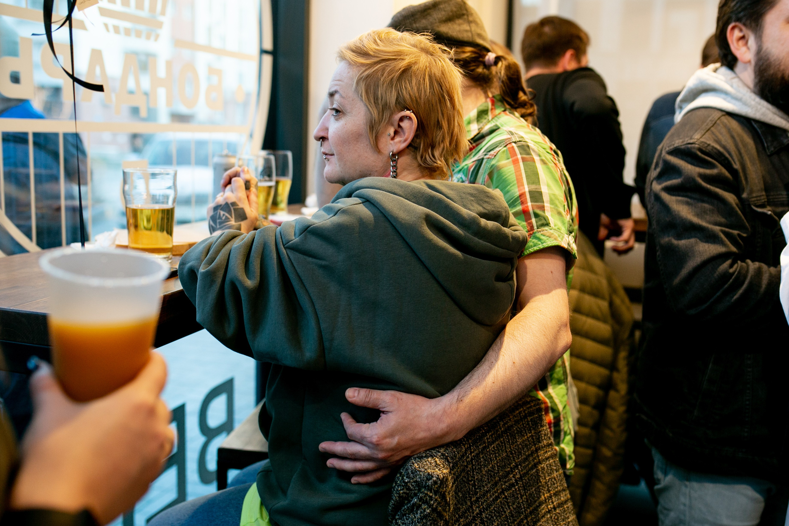 День рождения бара Добрый бондарь. Фотограф в Новосибирске Ася Зверева