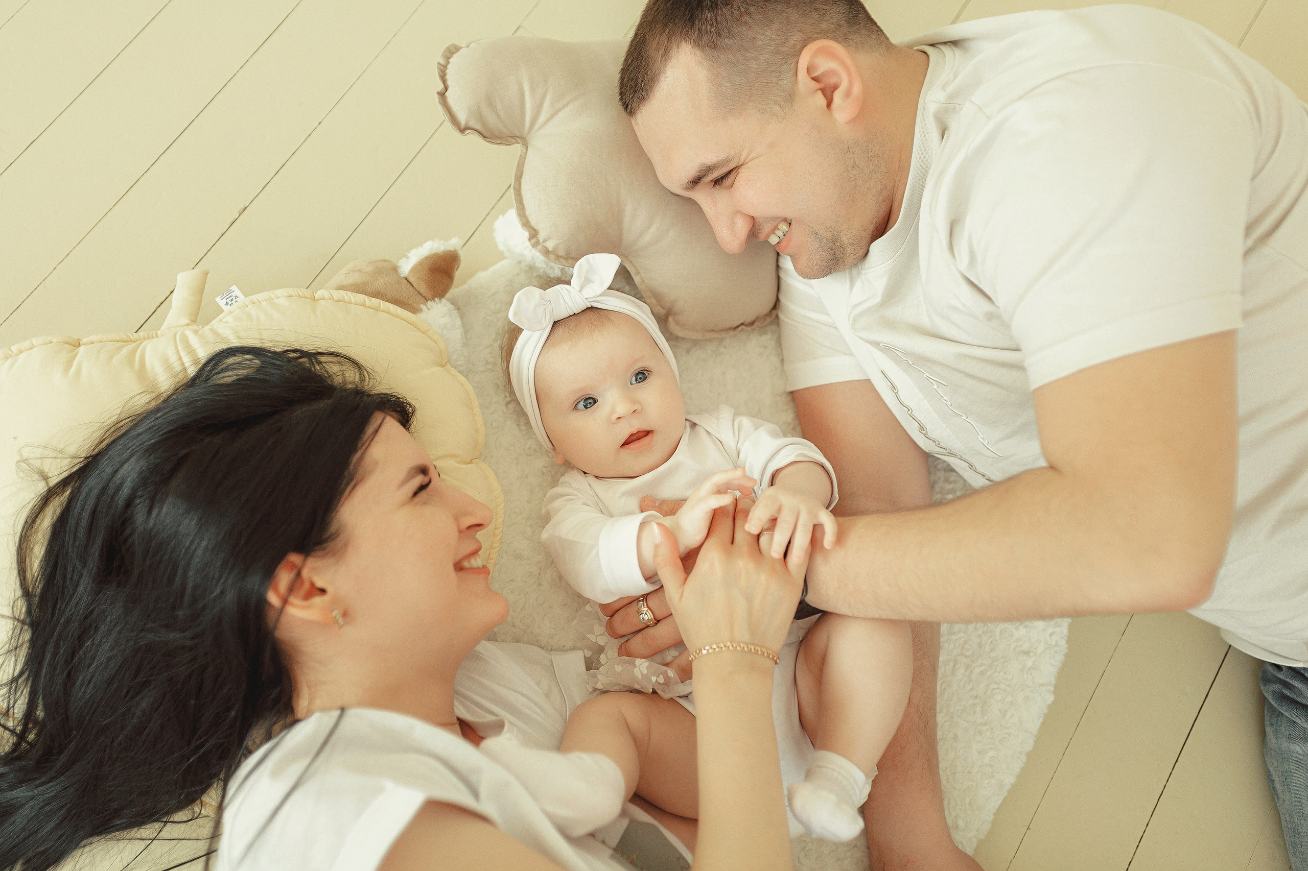 Эвелина, Женя и Милана. Семейный фотограф в Новосибирске Екатерина Сафронова