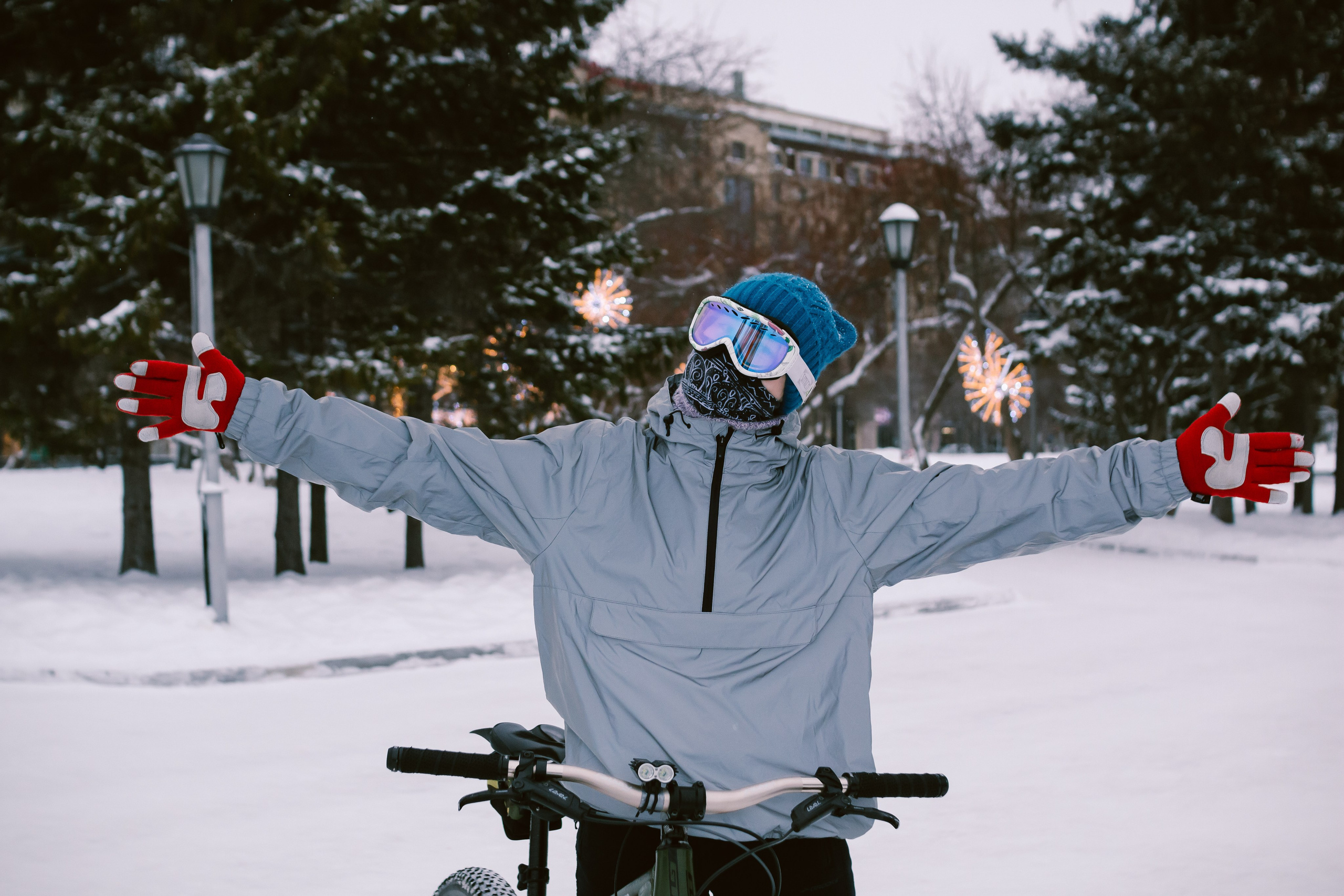 Зимний велозаезд «Привет, велосипед!». Фотограф в Новосибирске Екатерина Васильева