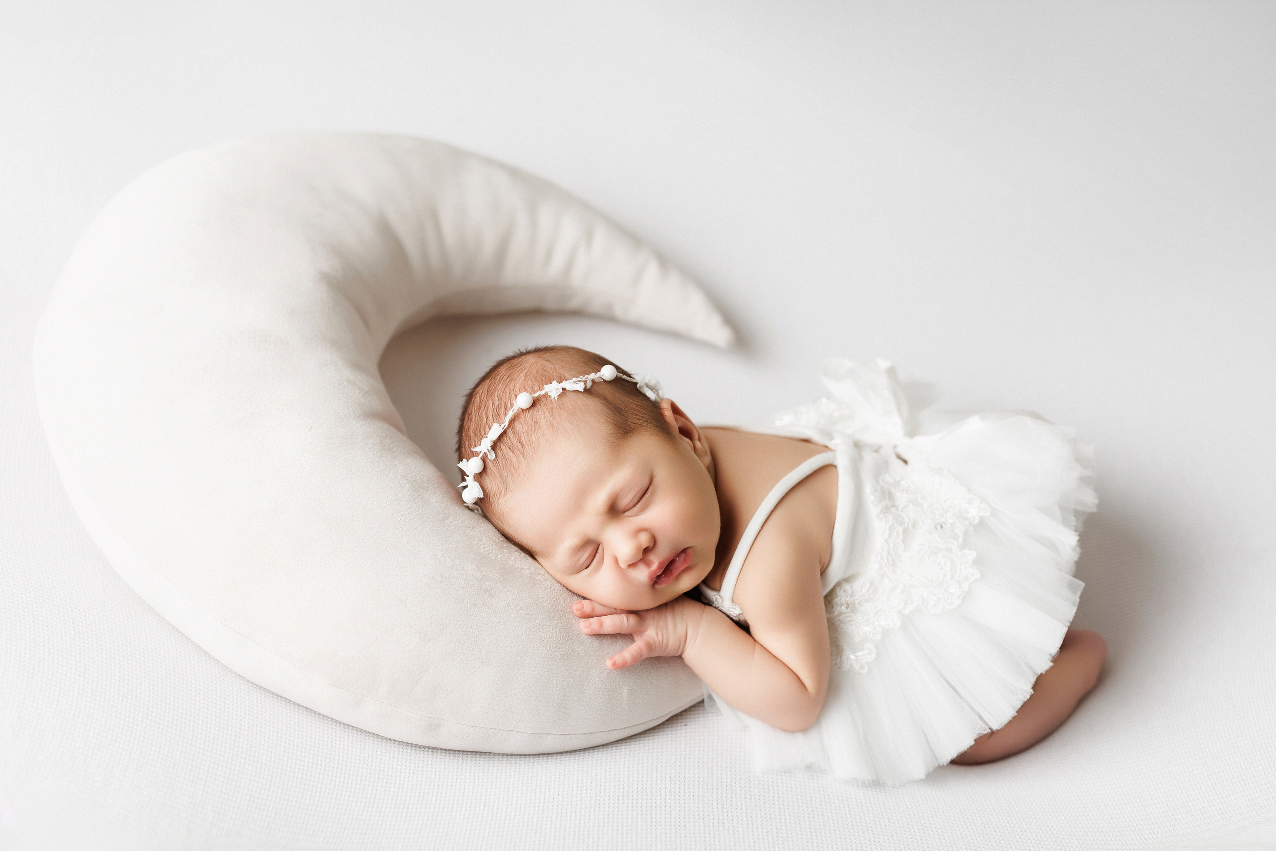 Василиса 23 дня. Фотограф новорождённых Newborn Москва
