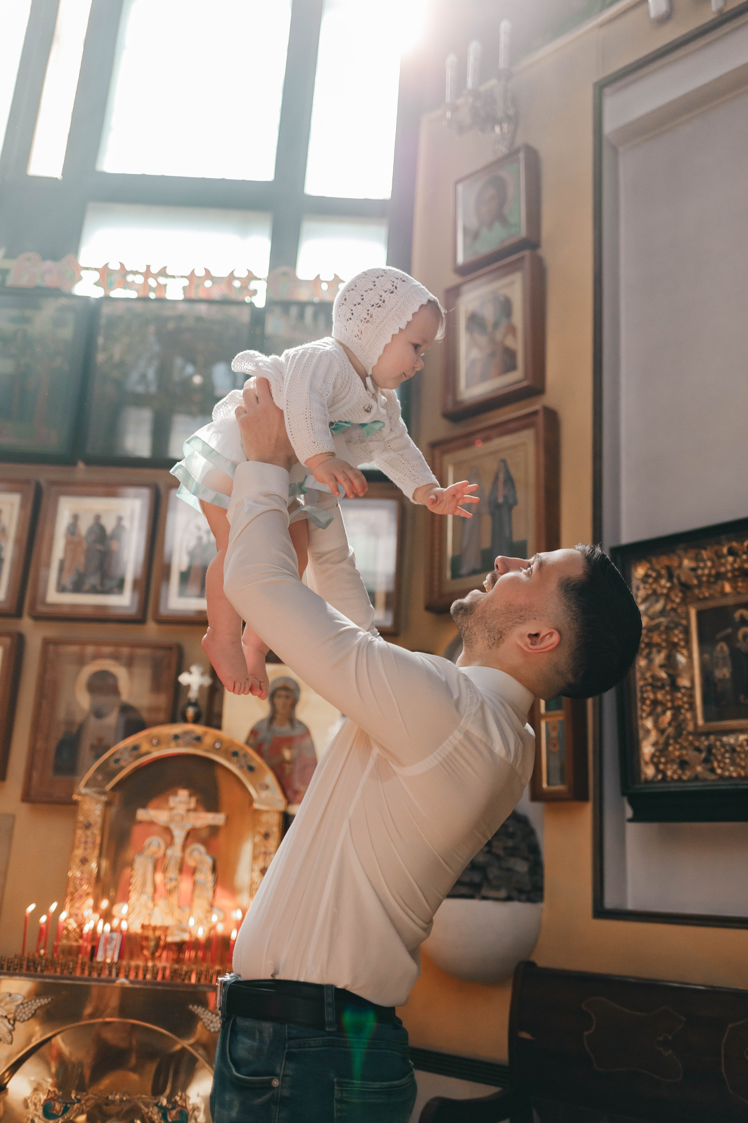 Фотосессия венчания и крещения. Семейный lifestyle фотограф в Санкт-Петербурге Людмила Пахомова