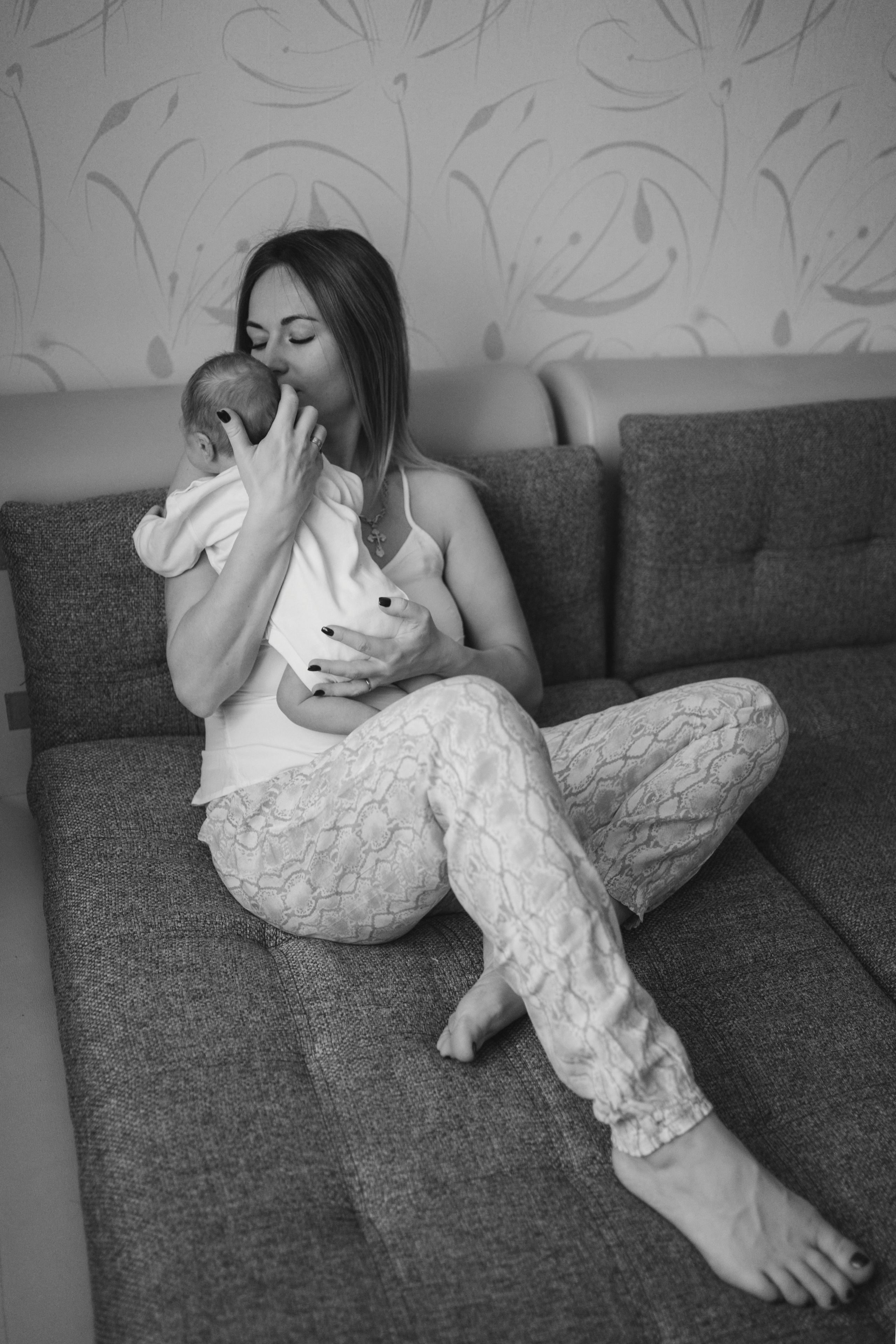 Новорожденный Мирон. Семейный фотограф Ольга Мишустина в Самаре