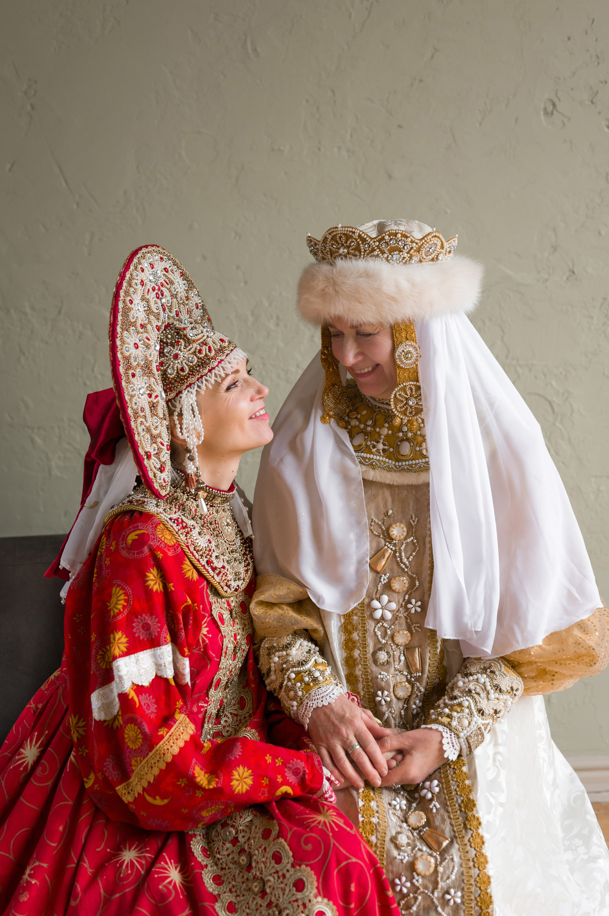 Фотосессия в русском народном костюме. Фотограф Юлия Кондратьева