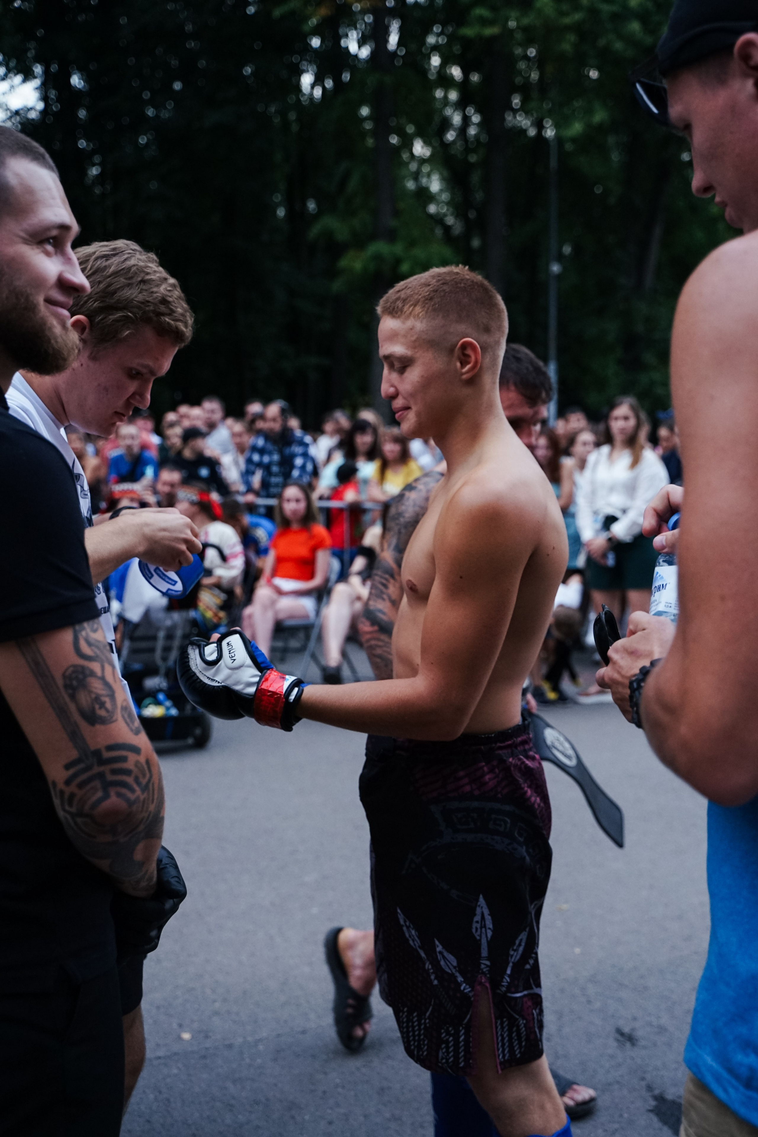 Вечер боев в ЦПКиО. Фотограф Надежда Погребняк | Рязань | Москва