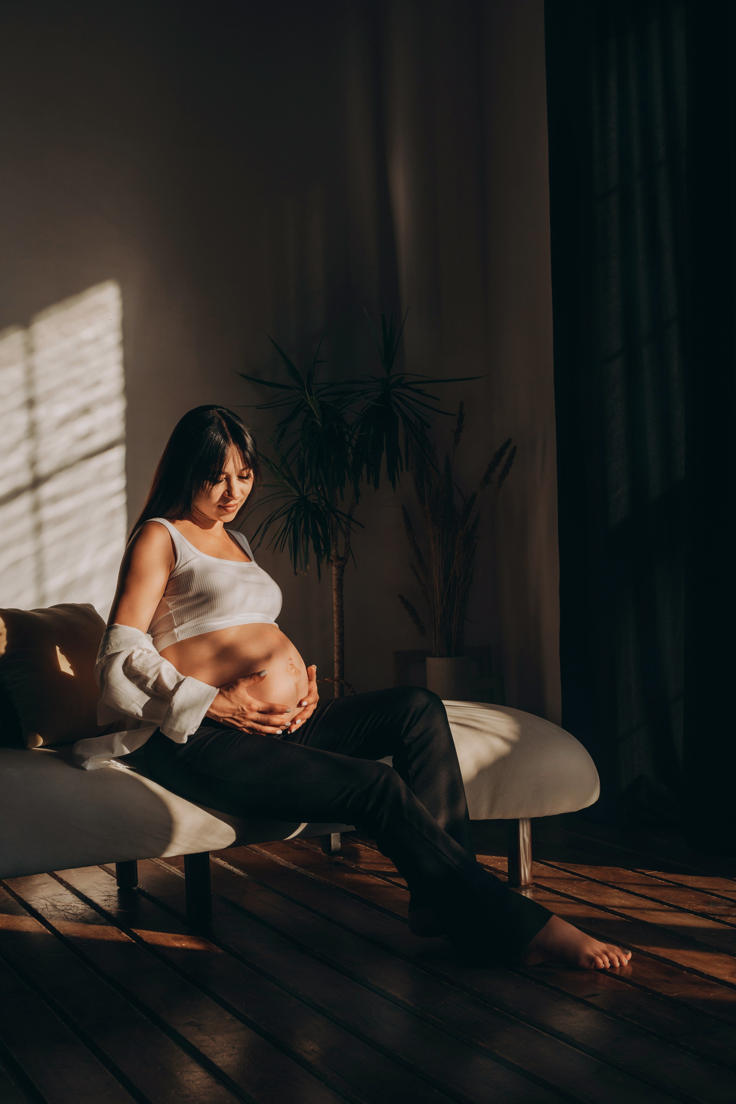 Фотосессия беременности Юля с семьей. Семейный и детский фотограф Кущ Наташа