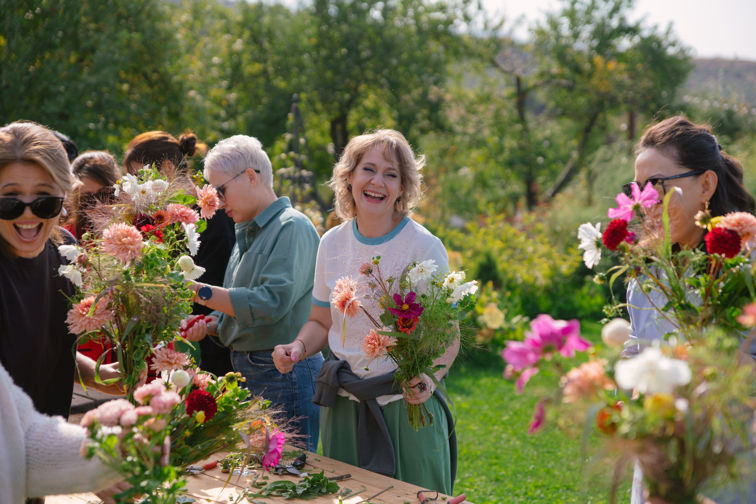 День Рождения в Daisy Flowers. Профессиональная съемка в Алматы