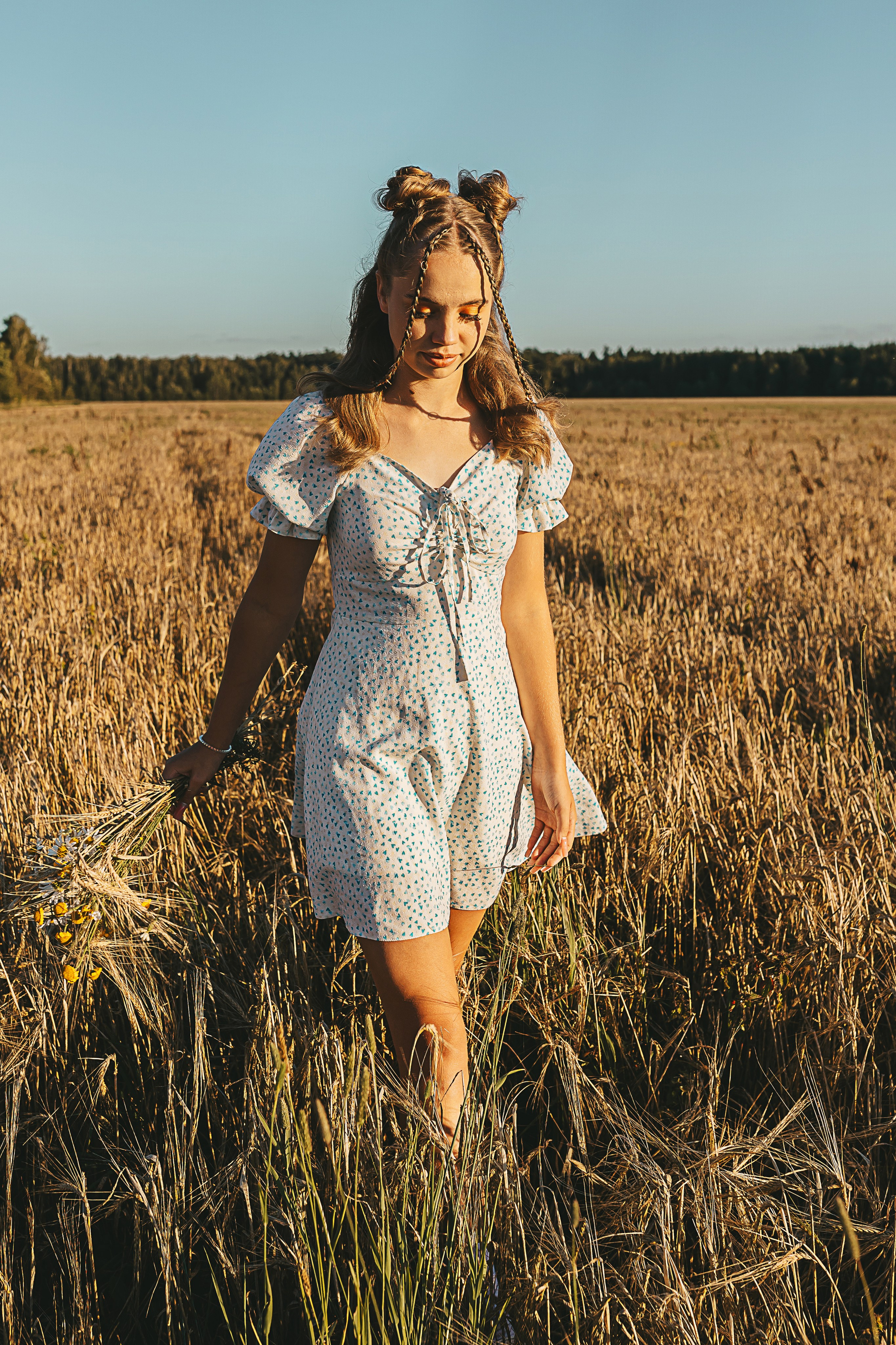 Фотосессия в поле. Семейный и женский фотограф в Москве Надежда Воробьева
