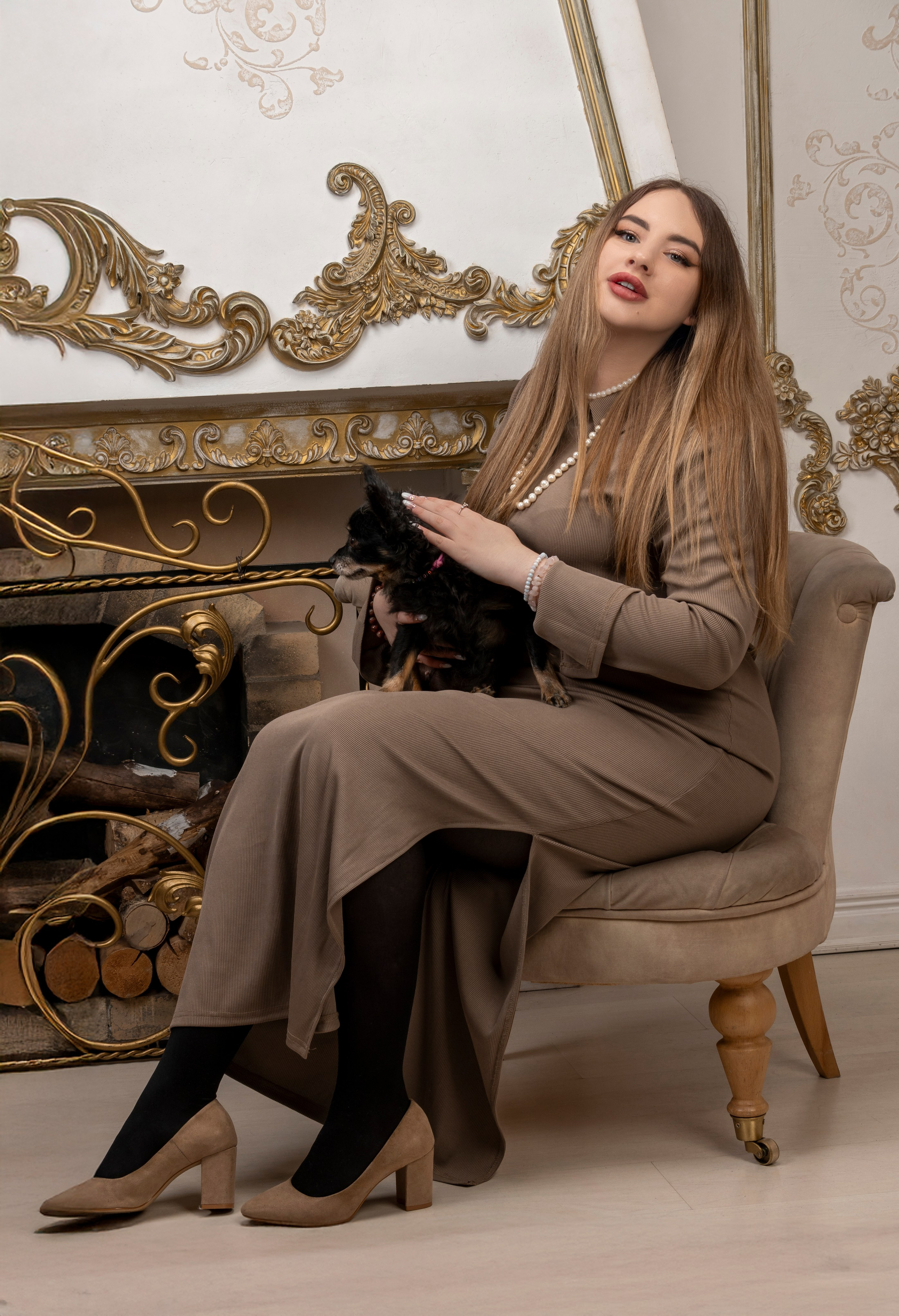 Девушка и ее подарок. Фотограф анималист в Санкт-Петербурге Таша Крейв