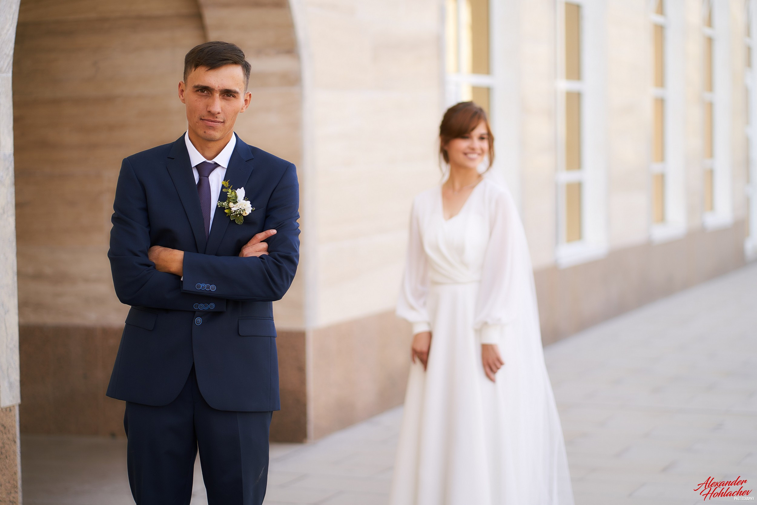 Свадебная прогулка в Уральске. Фотограф в Уральске Александр Хохлачёв | HOHLACHEV.COM