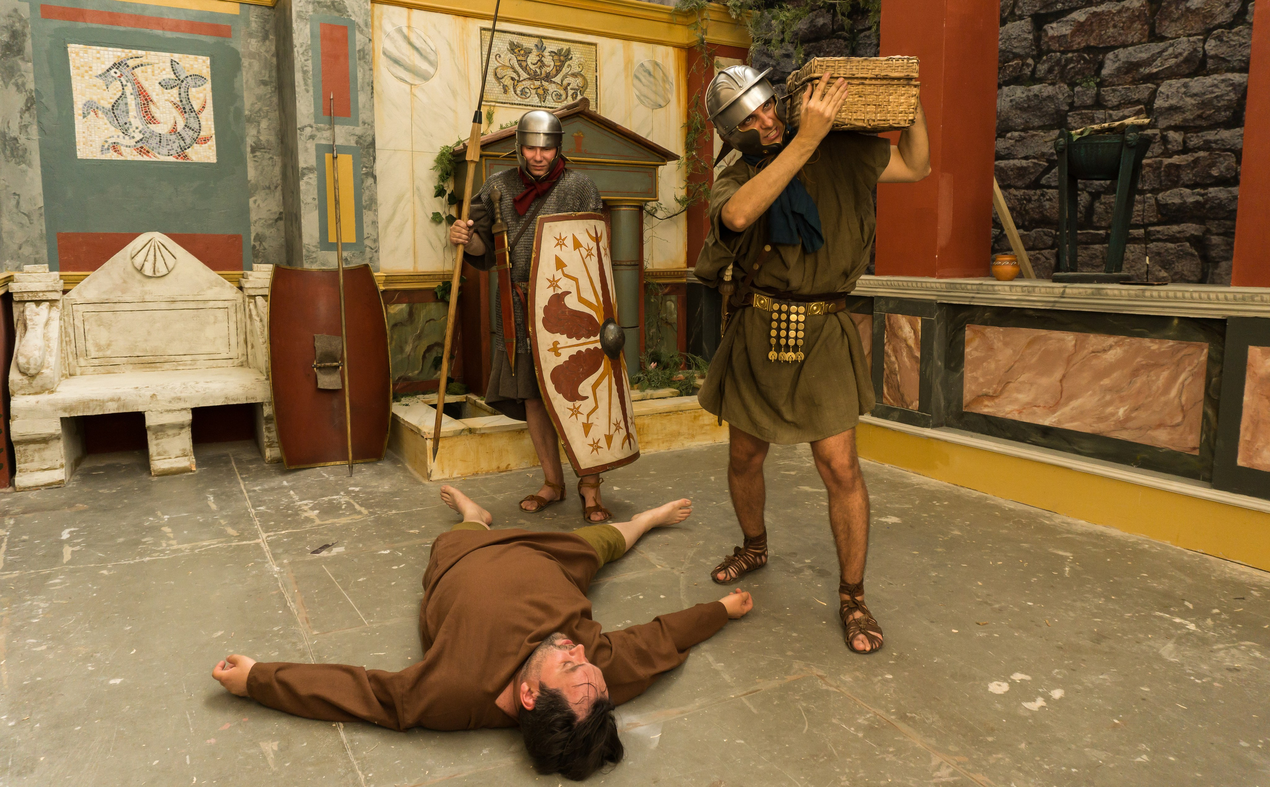 Греческие постановочные кадры. Фотограф