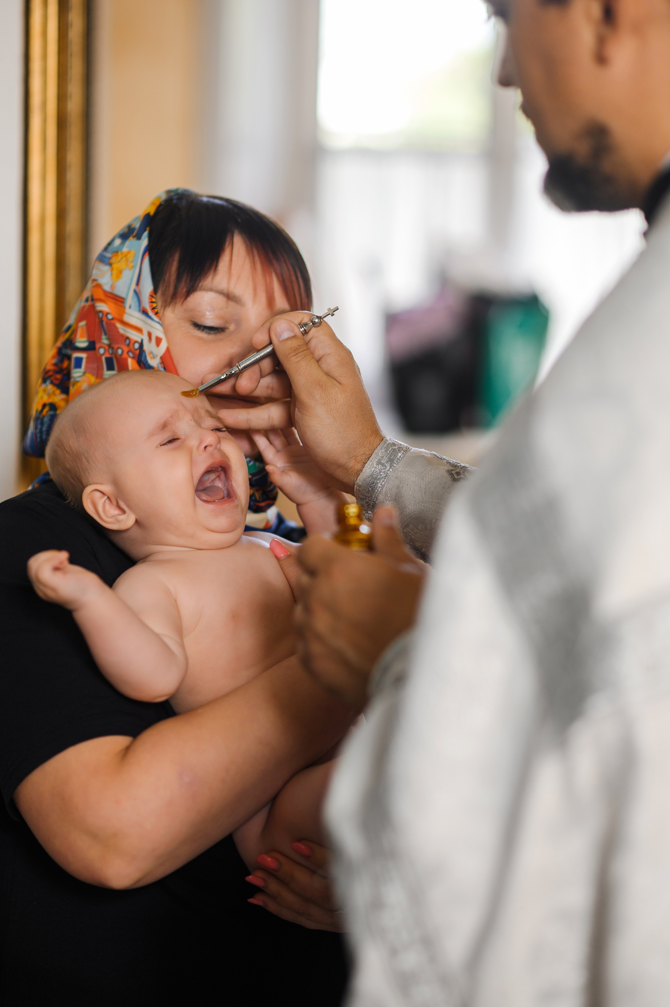 Крещение Леры. Храм святителя Николая Чудотворца (Терновка). Свадебный и семейный Фотограф в Пензе Татьяна Лапоногова