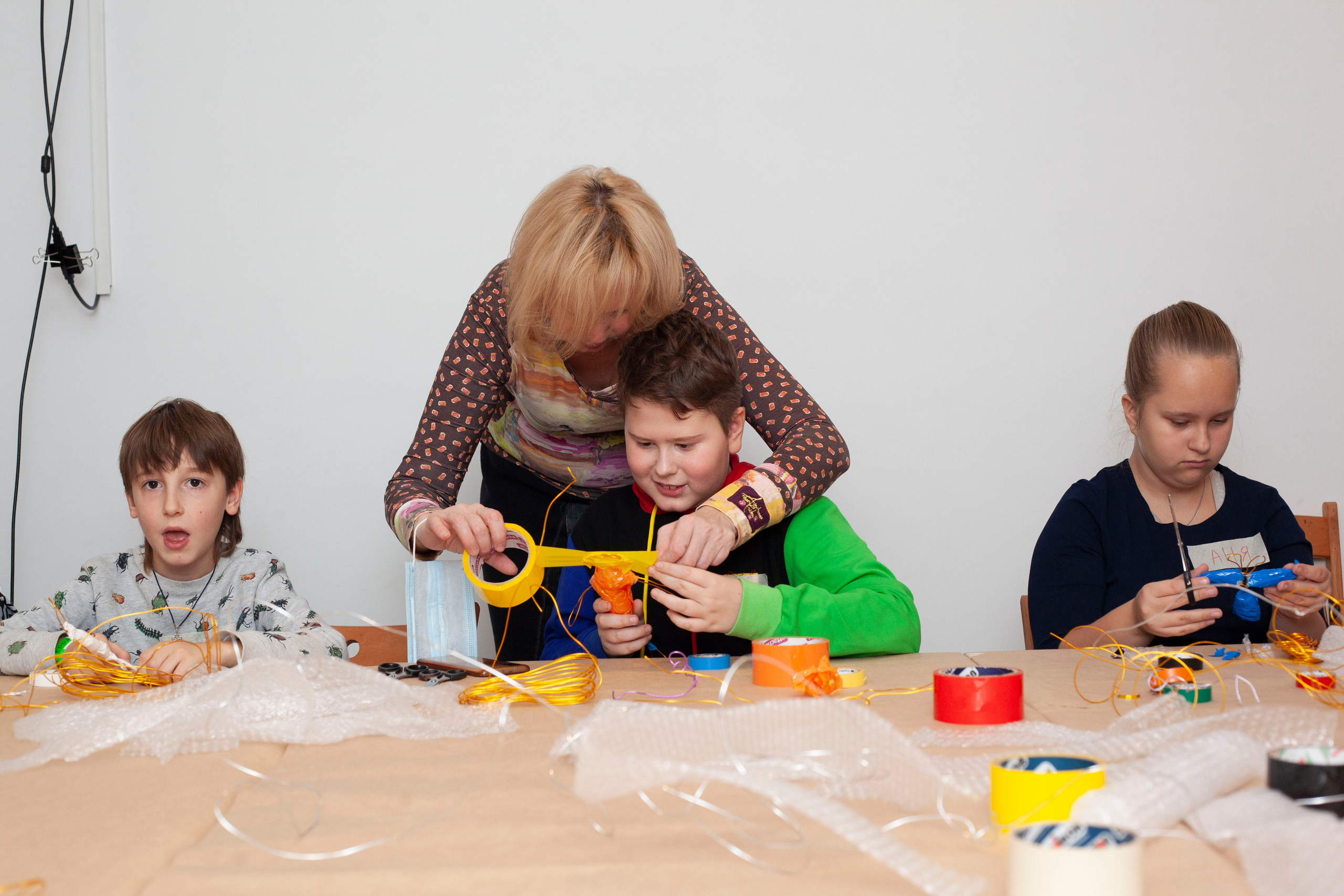 Детский мастер-класс в ММОМА. Stanislav Baryshev — People. Emotions. Atmosphere