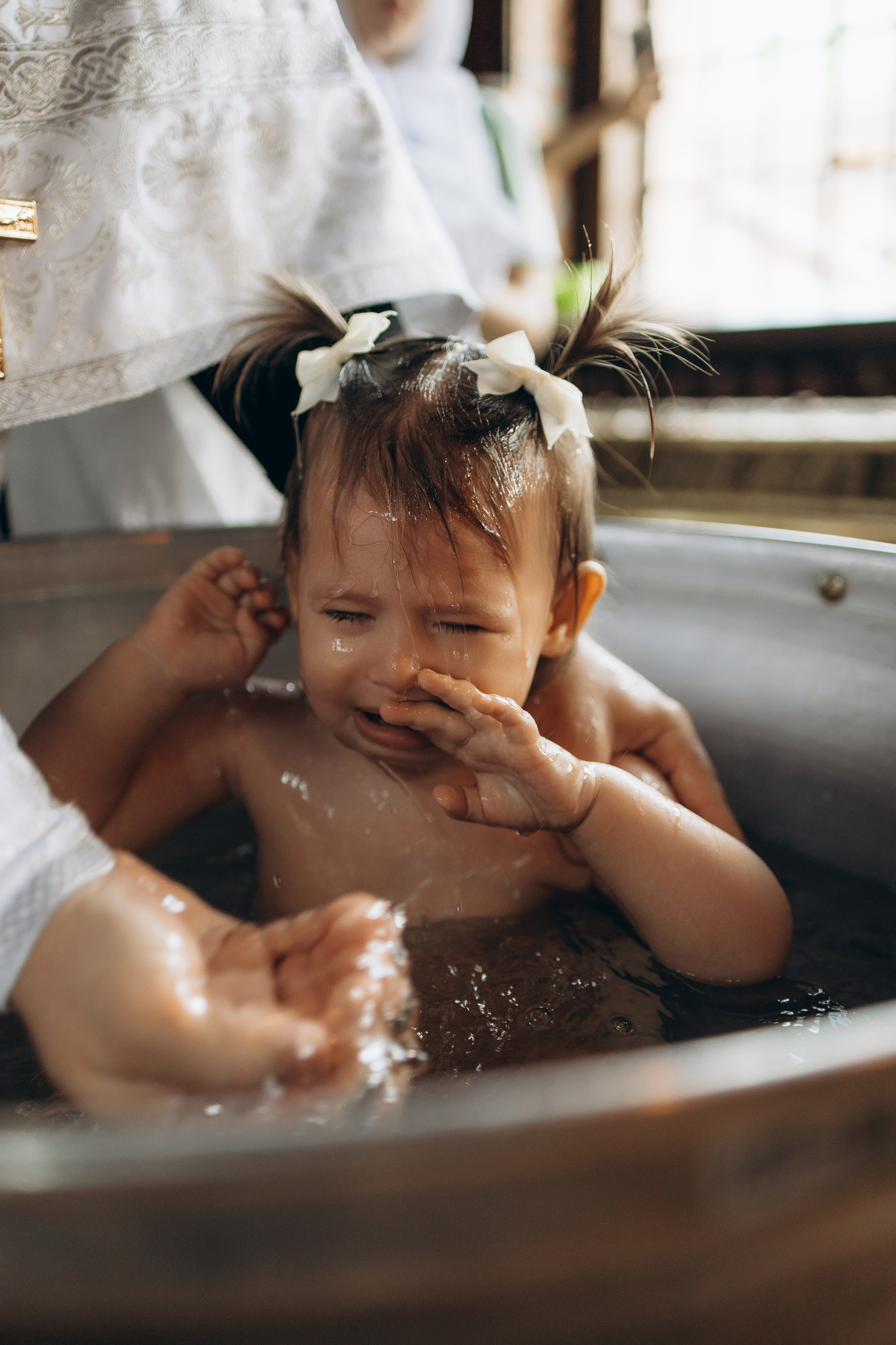 Крещение Стефании. Самый теплый фотограф в Краснодаре Рябоконь Ксения